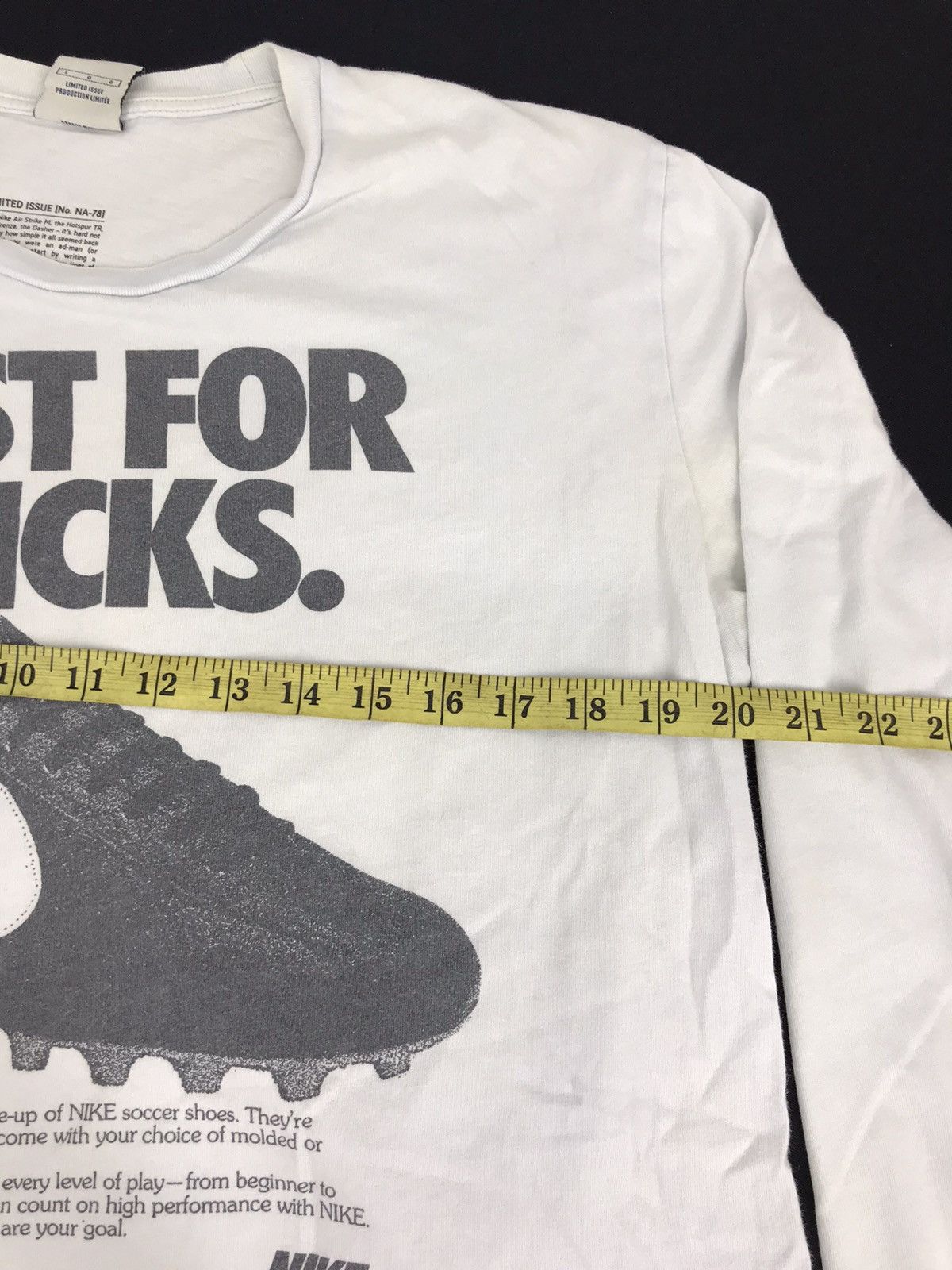 Nike Nike Just For Kicks Simple Shoe Swoosh Logo Spell Out Size US M / EU 48-50 / 2 - 5 Thumbnail