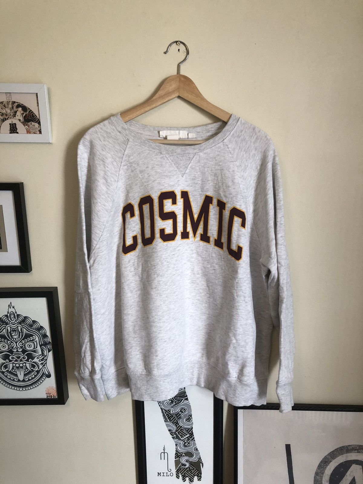 H&M H&M cosmic varsity college like Astroworld Peace & quiet Size US L / EU 52-54 / 3 - 1 Thumbnail
