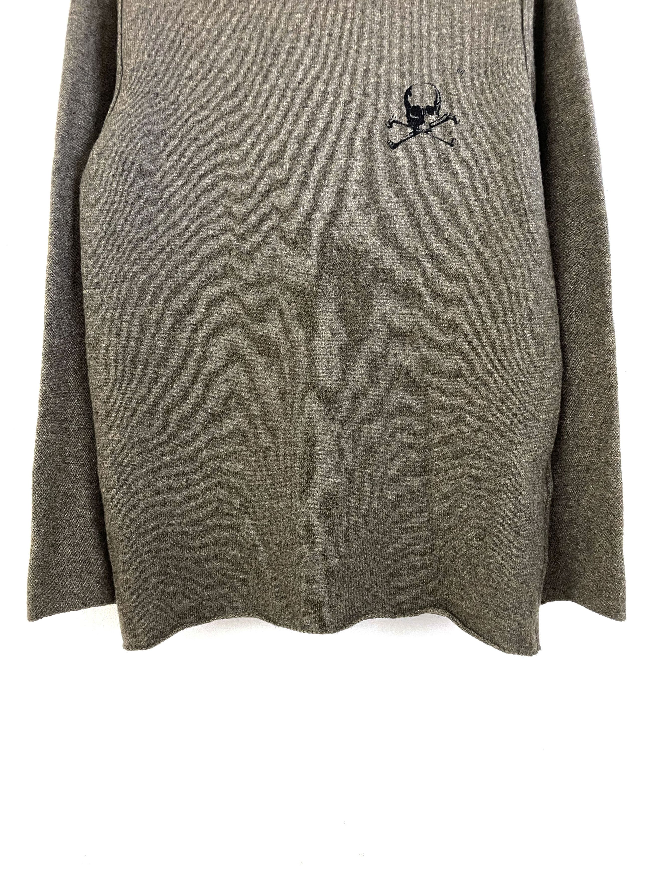 Undercover AW05 Arts & Crafts Skull Cashmere Turtleneck Size US L / EU 52-54 / 3 - 7 Thumbnail