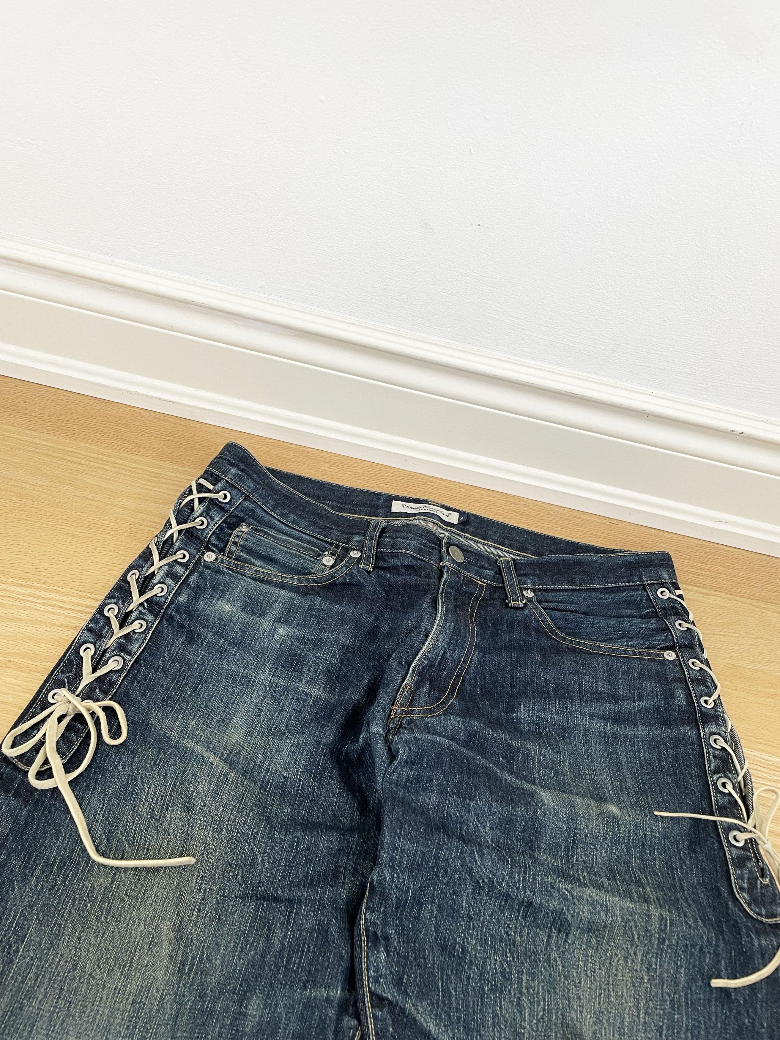 Undercover SS08 Summer Madness Lightning Bolt Denim | Grailed