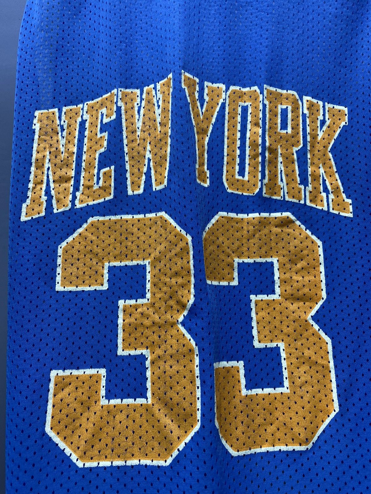 NBA × Spalding × Vintage Vintage Spalding New York Knicks #33 Ewing NBA Jersey Size US S / EU 44-46 / 1 - 5 Thumbnail