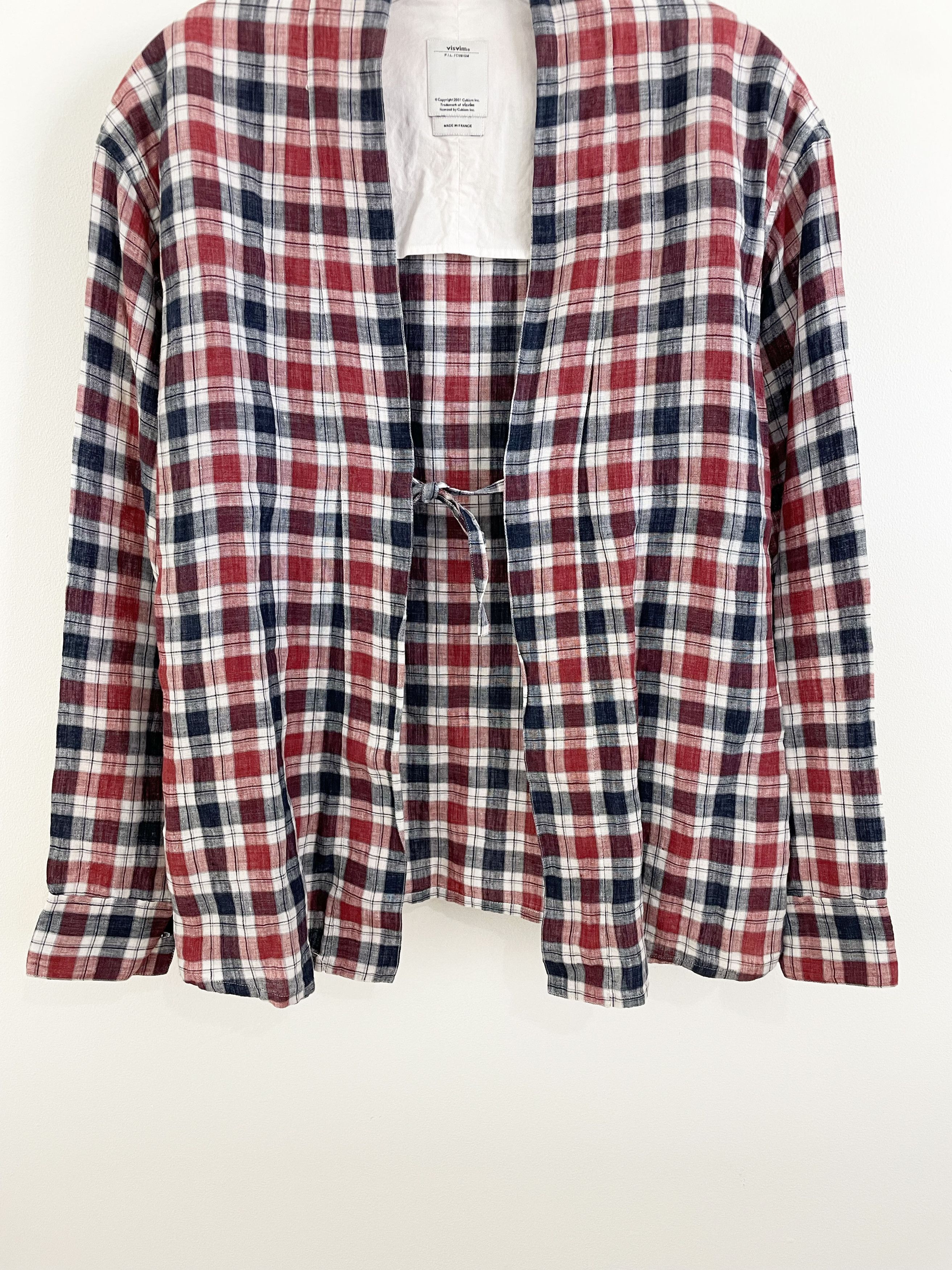 Visvim SS13 Checkered Lhamo Shirt Size US S / EU 44-46 / 1 - 4 Thumbnail