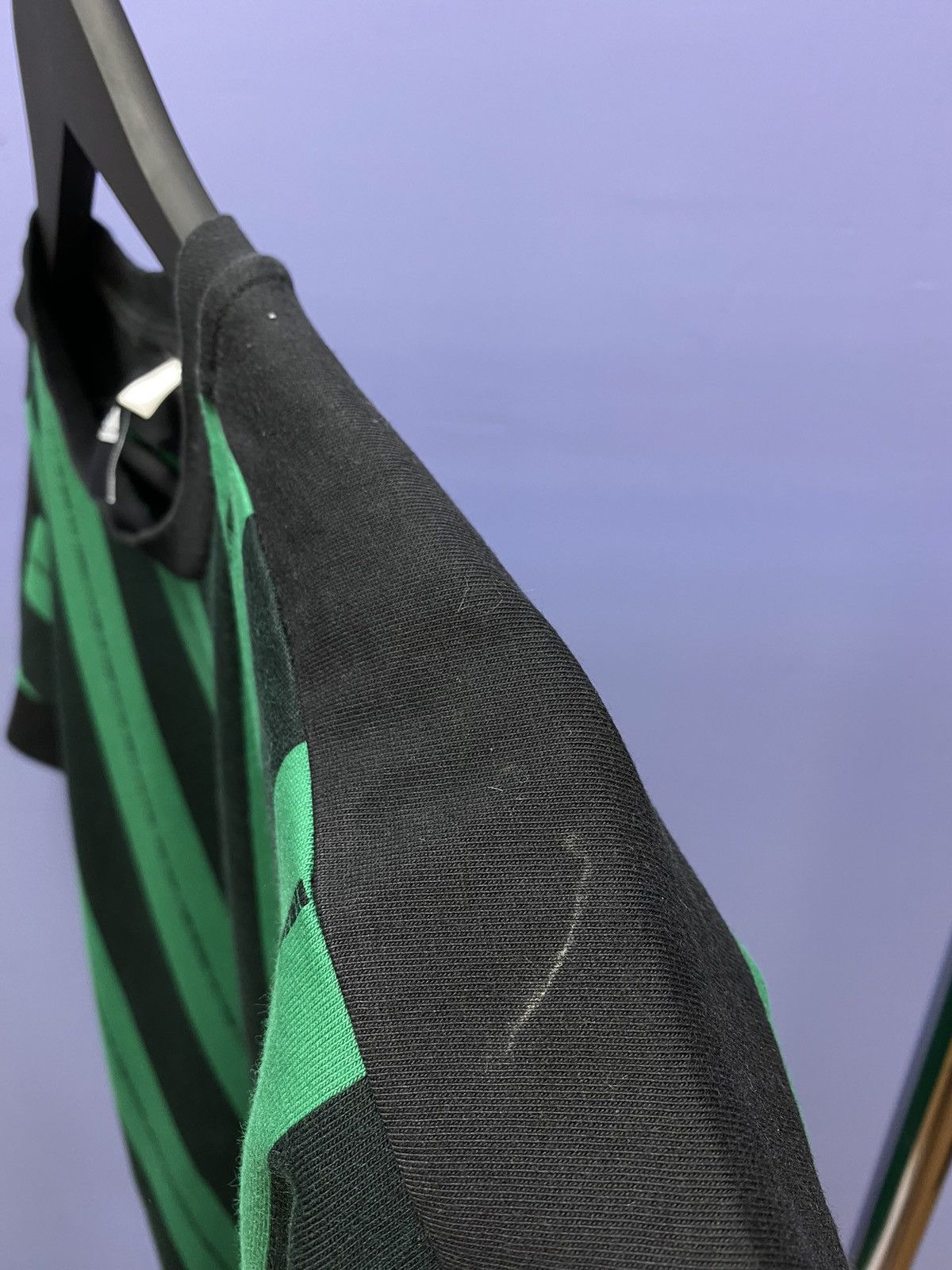 Other Adidas ID Striped T Shirt Men M Black/Green Size US L / EU 52-54 / 3 - 10 Thumbnail