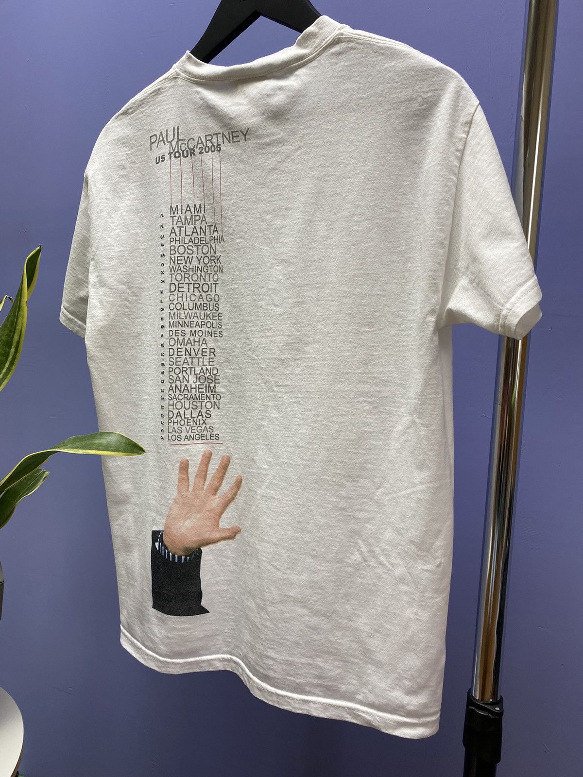 Band Tees Vintage Giant 2005 Paul McCartney US Tour T Shirt Size US M / EU 48-50 / 2 - 18 Thumbnail