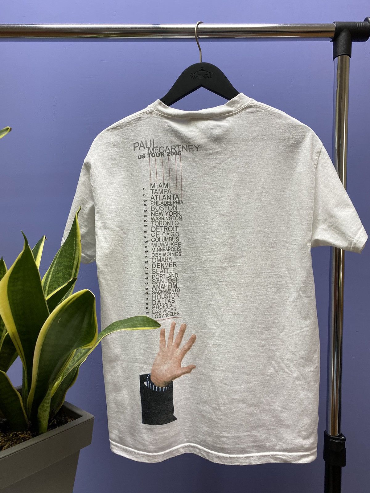 Band Tees Vintage Giant 2005 Paul McCartney US Tour T Shirt Size US M / EU 48-50 / 2 - 17 Thumbnail