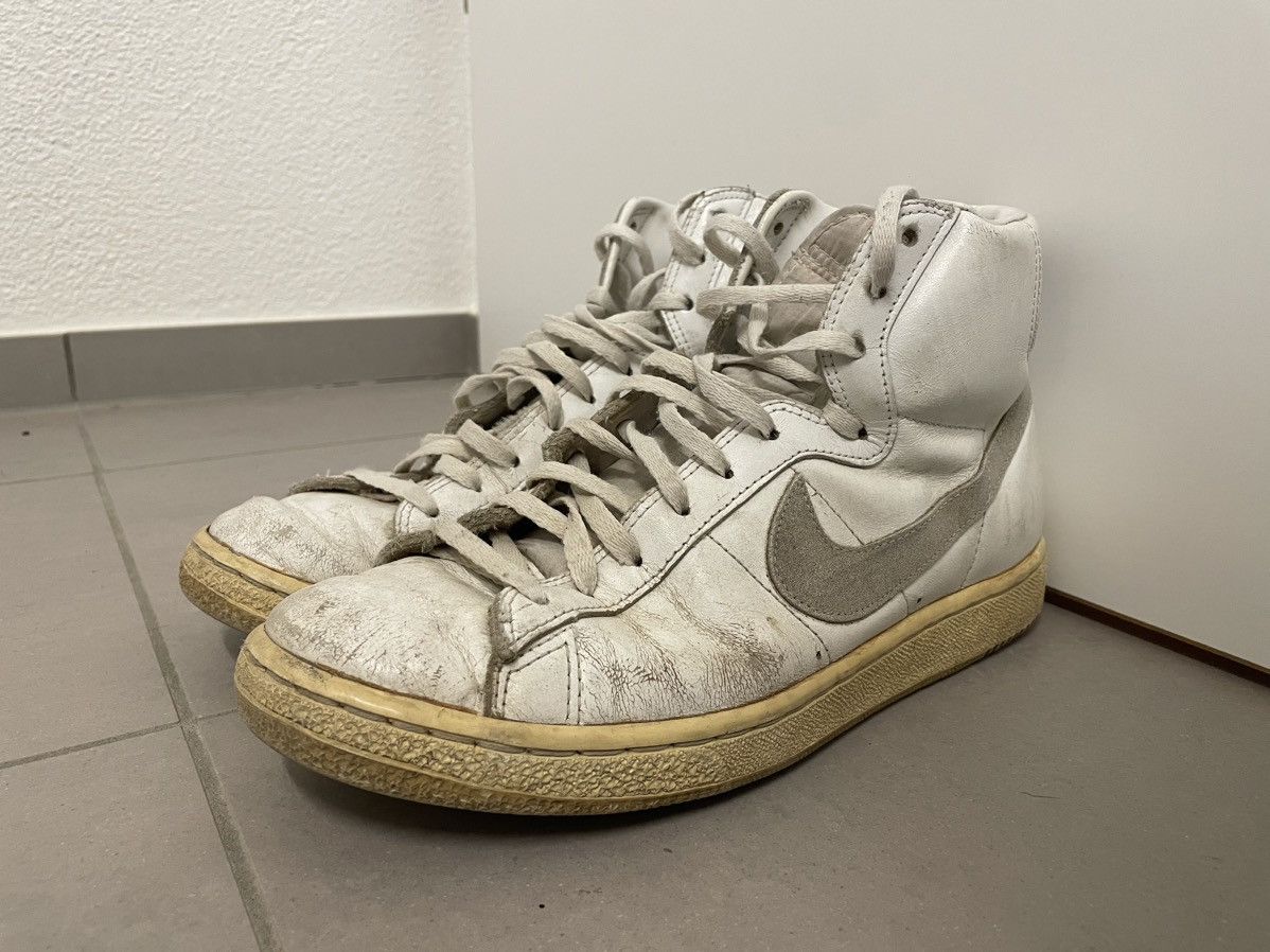 Nike × Vintage Vintage Nike Neutral Grey Penetrator Blazer  display picture 1