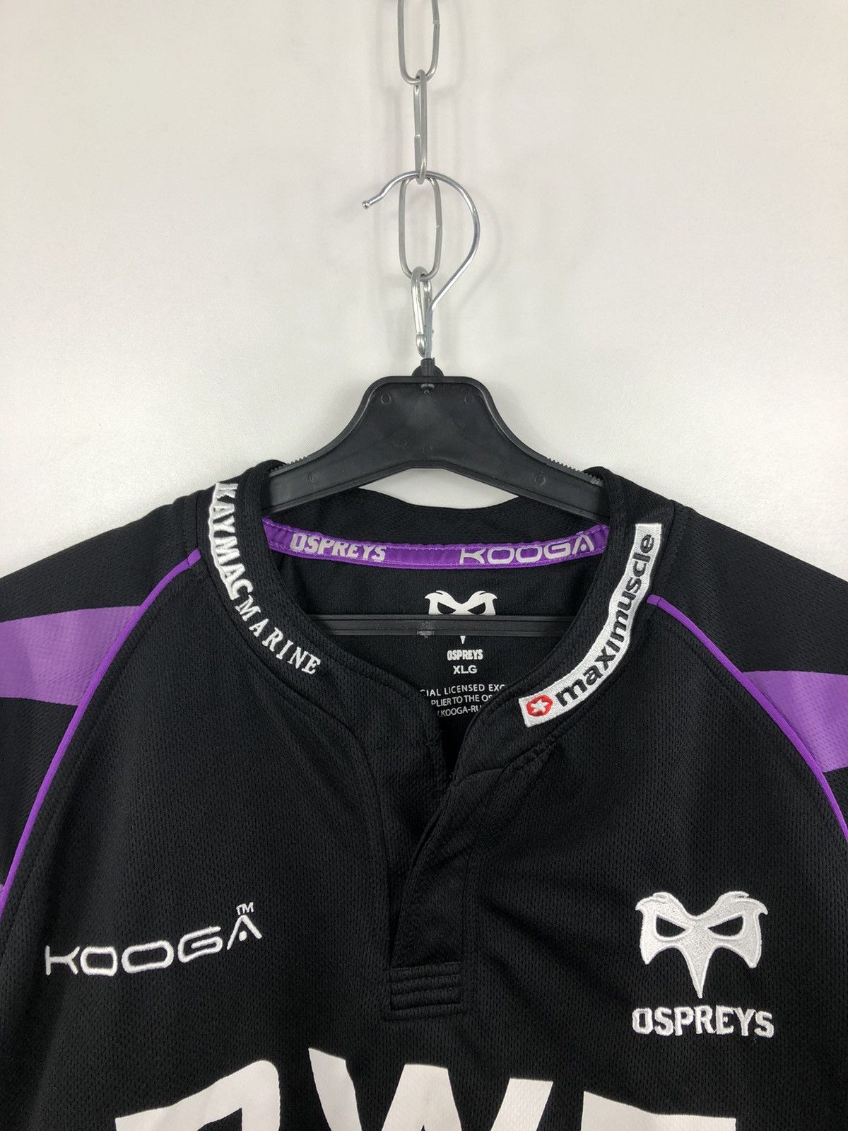 Other Kooga Ospreys Rugby Jersey Black/Navy Size XL Size US XL / EU 56 / 4 - 3 Thumbnail