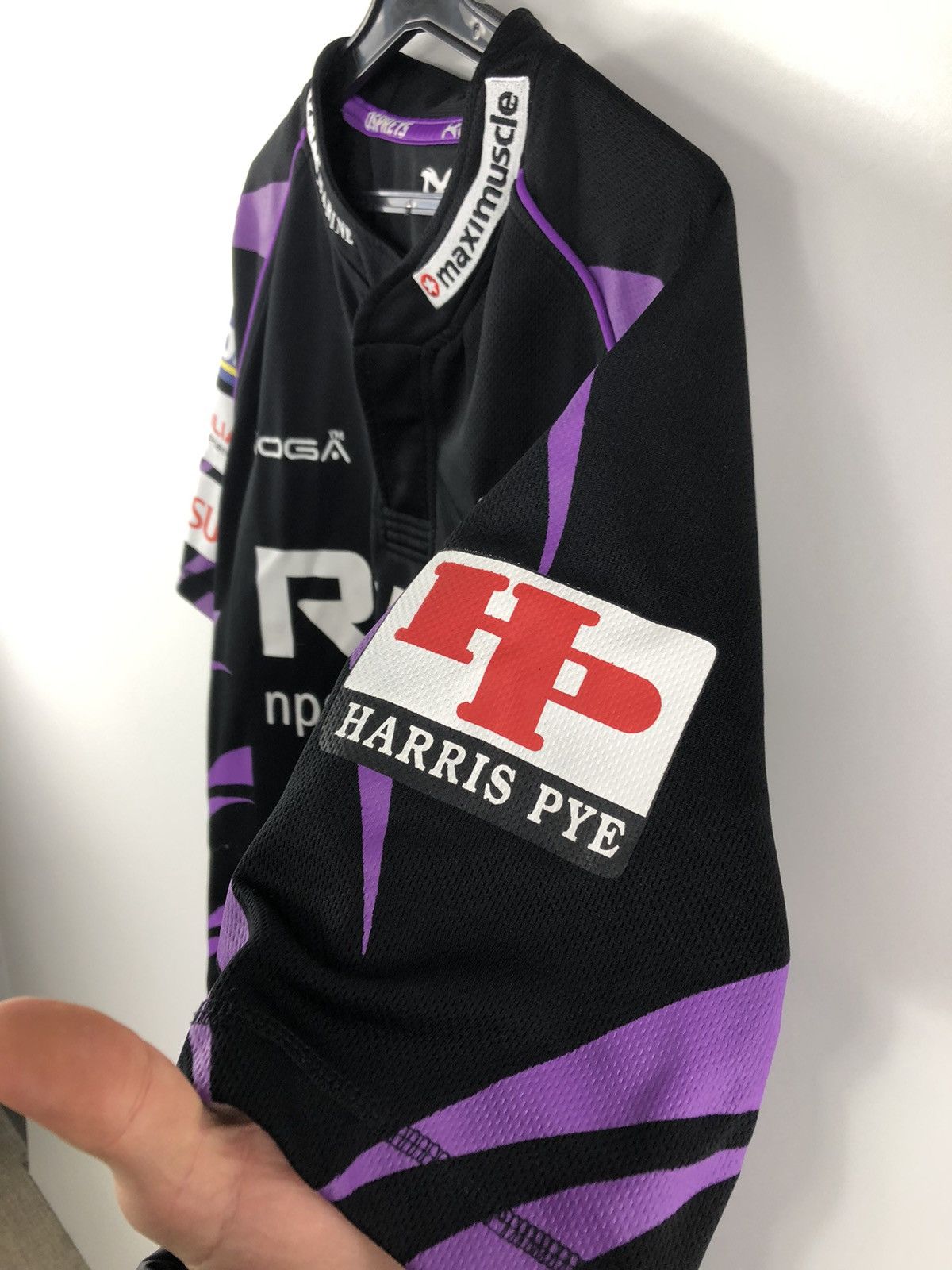 Other Kooga Ospreys Rugby Jersey Black/Navy Size XL Size US XL / EU 56 / 4 - 7 Thumbnail