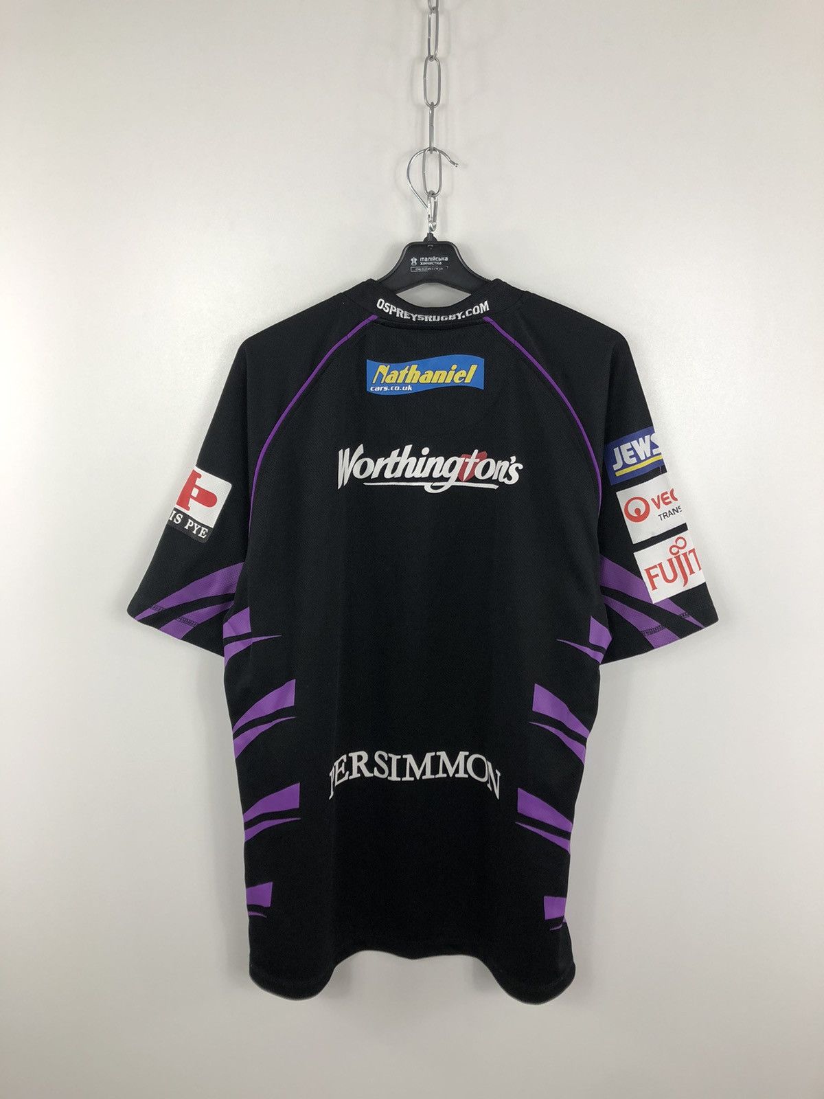 Other Kooga Ospreys Rugby Jersey Black/Navy Size XL Size US XL / EU 56 / 4 - 2 Thumbnail