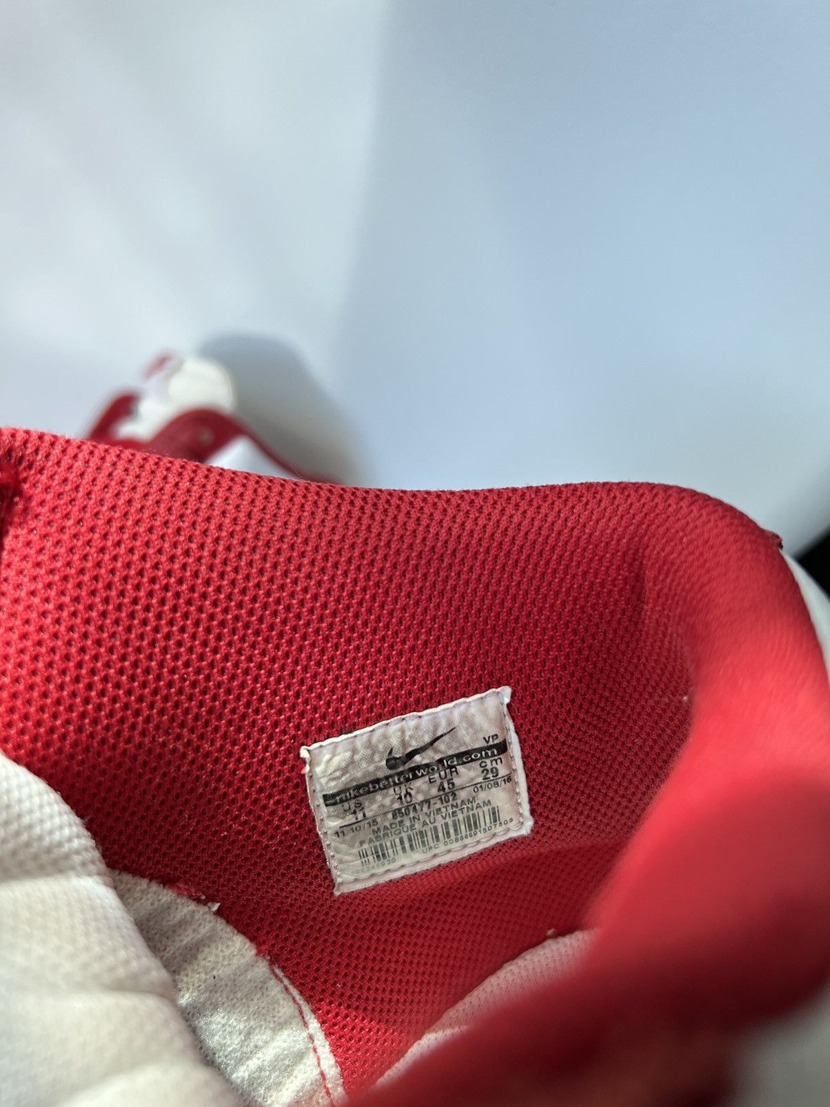 Nike × Vintage Nike Dunk Retro Be True St. Johns Vintage Size US 11 / EU 44 - 11 Thumbnail