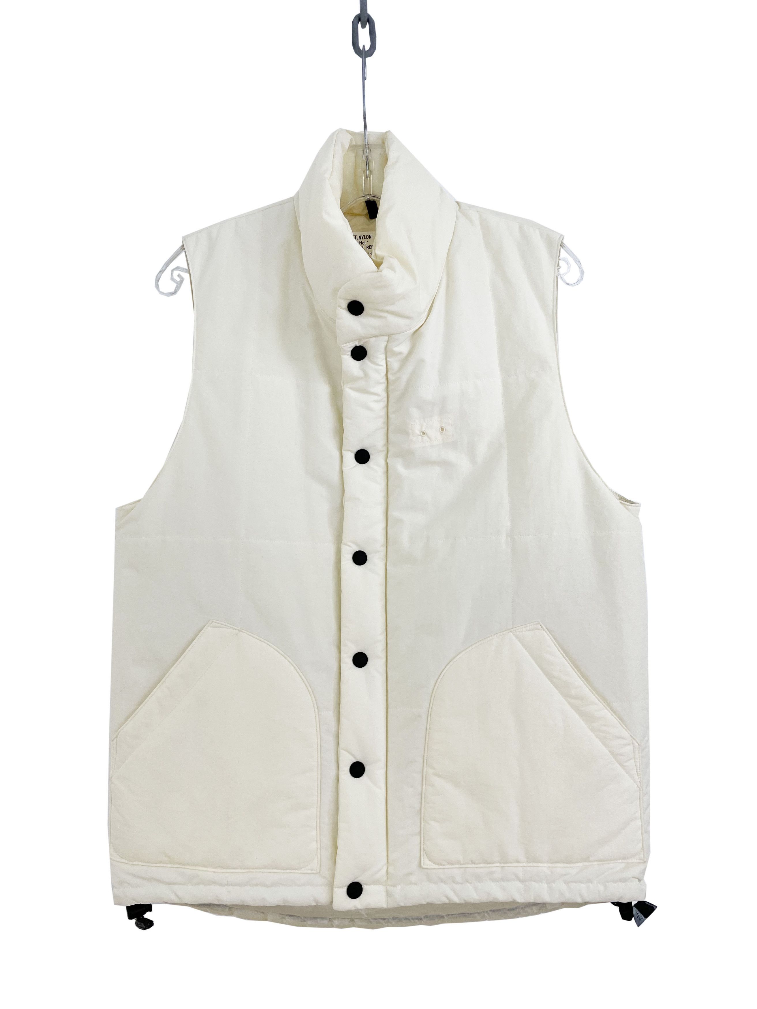 image of General Research 2005 Nylon Vest in Cream, Men's (Size Medium)
