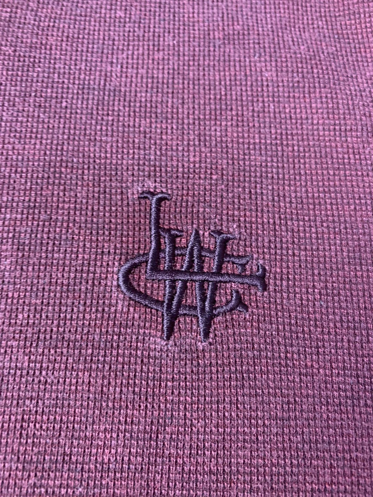 Japanese Brand W.L.C WLC Polo Tee Embroidery Logo warren lotas Size M / US 6-8 / IT 42-44 - 2 Thumbnail