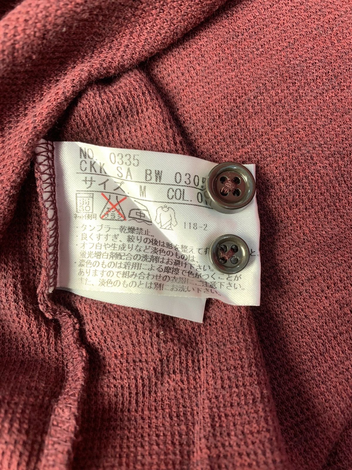 Japanese Brand W.L.C WLC Polo Tee Embroidery Logo warren lotas Size M / US 6-8 / IT 42-44 - 7 Thumbnail