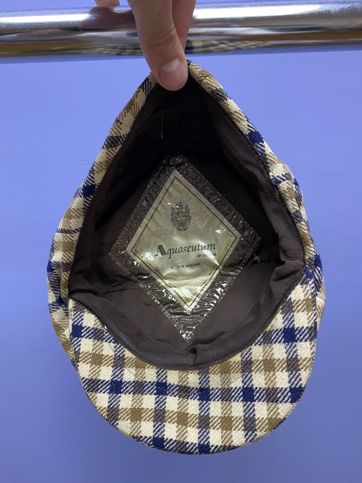 Aquascutum × Vintage Vintage Aquascutum Flat Cap Size ONE SIZE - 11 Thumbnail