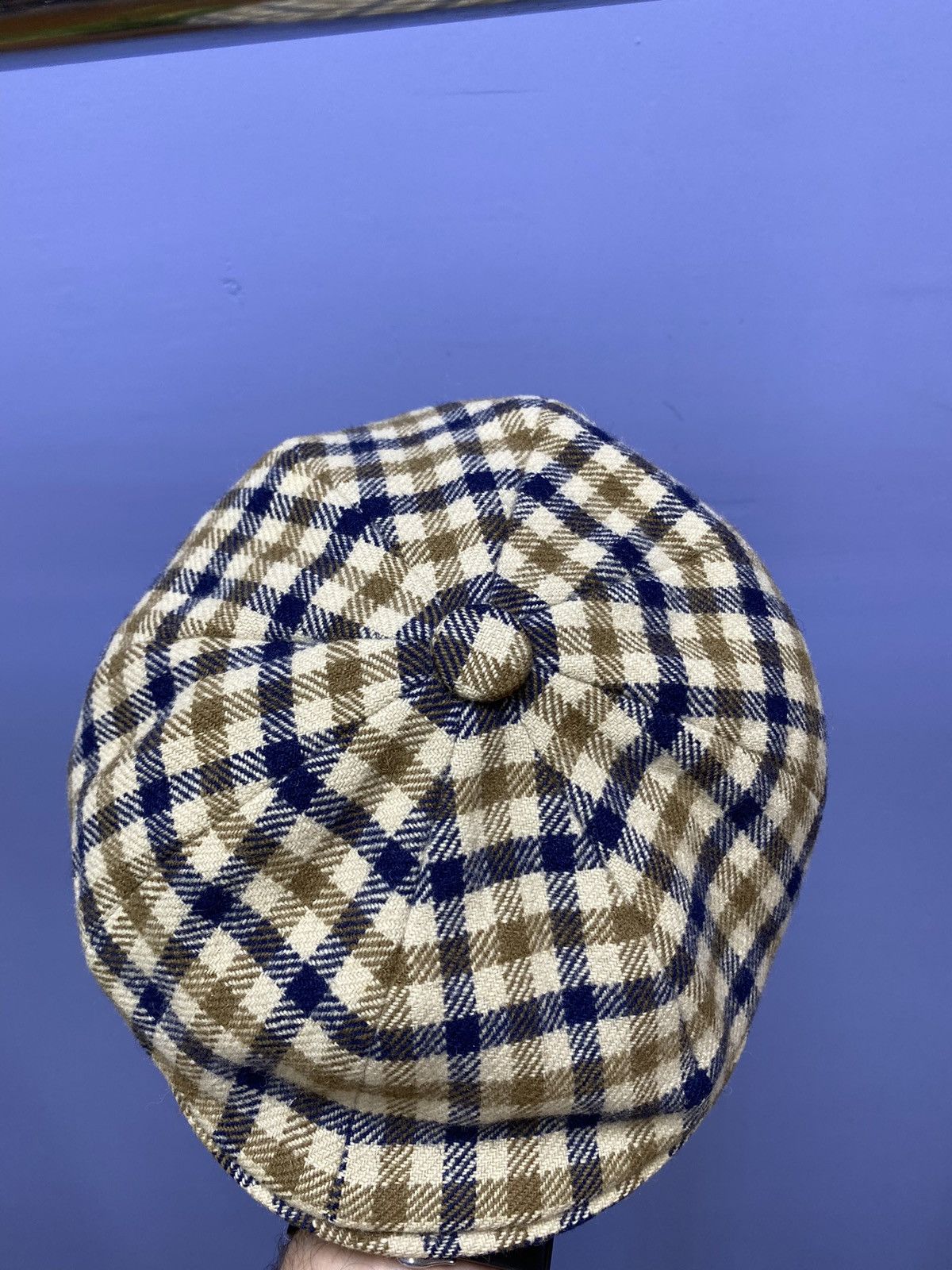 Aquascutum × Vintage Vintage Aquascutum Flat Cap Size ONE SIZE - 10 Thumbnail