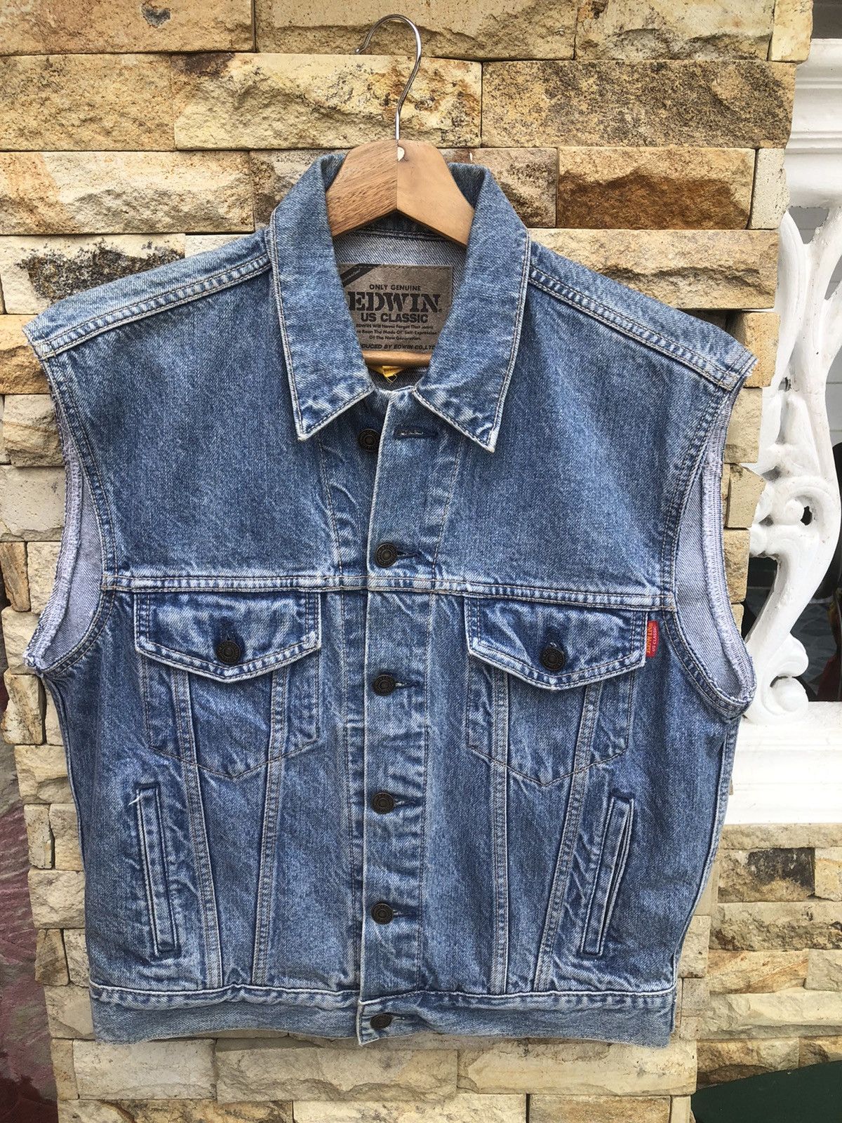 Edwin Rare🔥Edwin Us Classic Denim Jacket Size US M / EU 48-50 / 2 - 2 Thumbnail