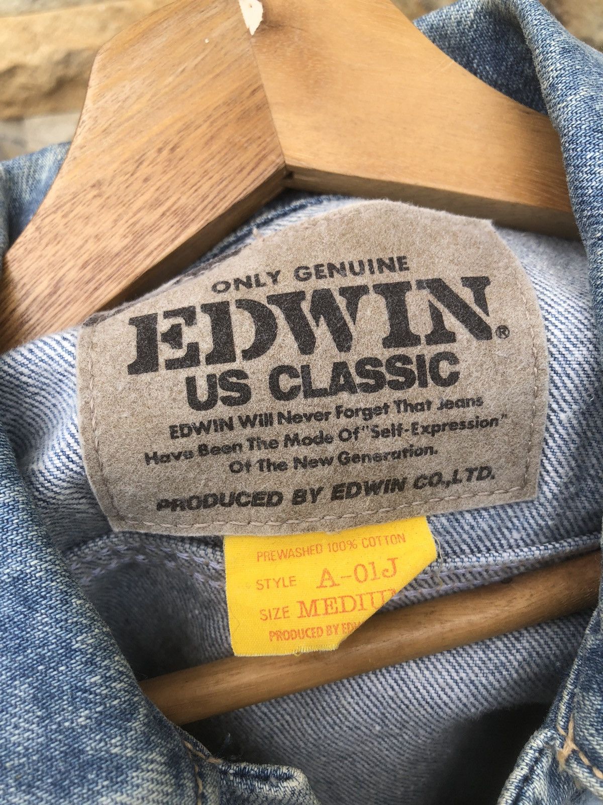 Edwin Rare🔥Edwin Us Classic Denim Jacket Size US M / EU 48-50 / 2 - 11 Thumbnail