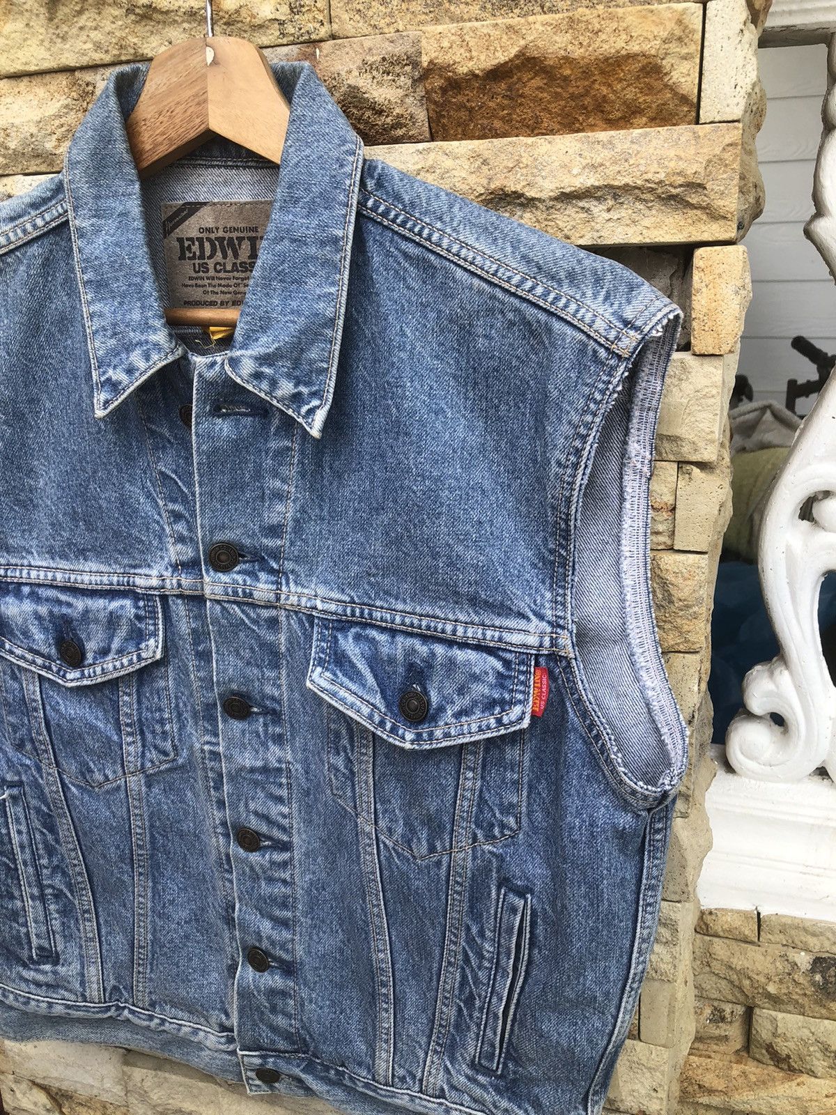 Edwin Rare🔥Edwin Us Classic Denim Jacket Size US M / EU 48-50 / 2 - 5 Thumbnail