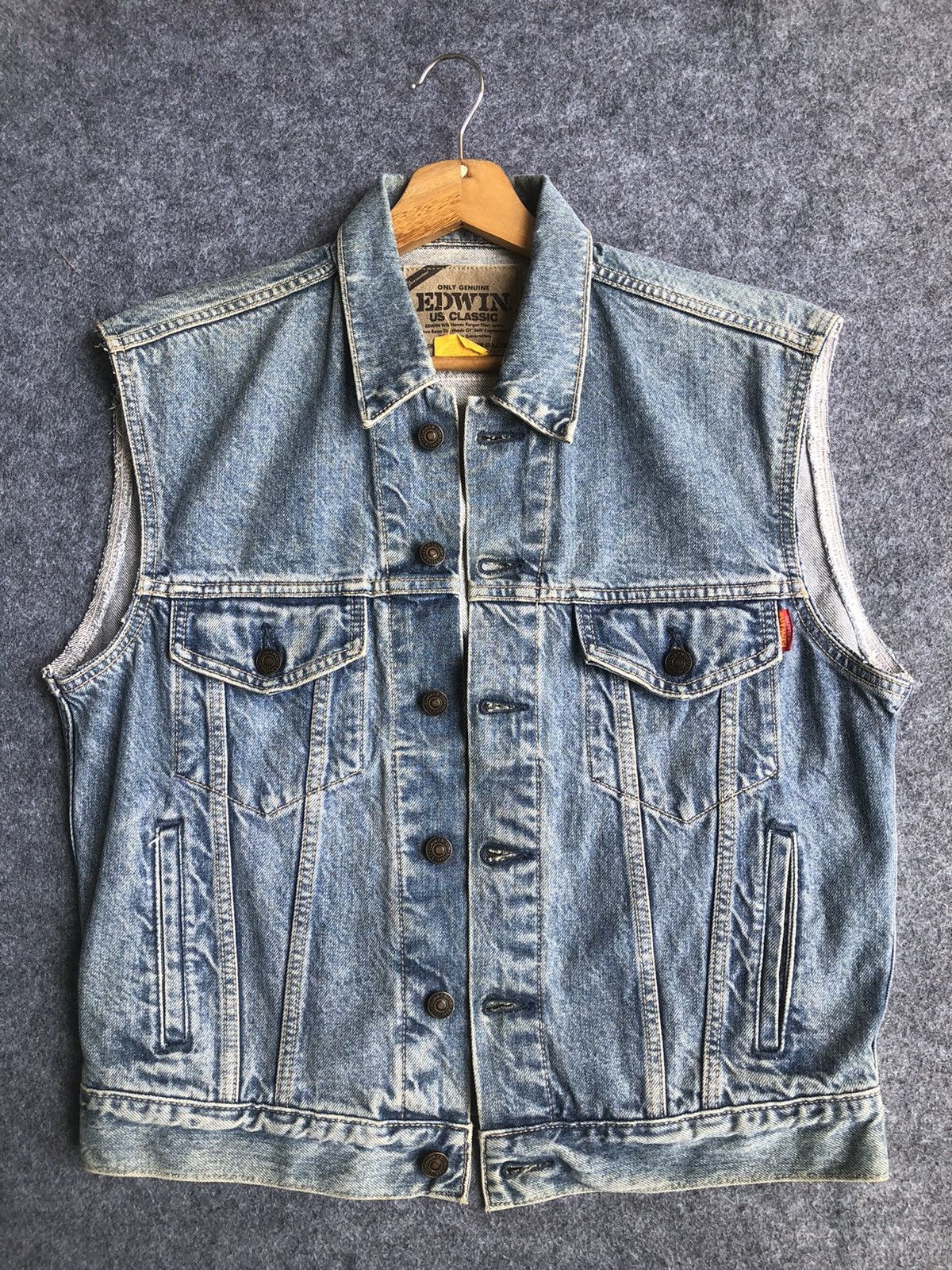 Edwin Rare🔥Edwin Us Classic Denim Jacket Size US M / EU 48-50 / 2 - 16 Thumbnail