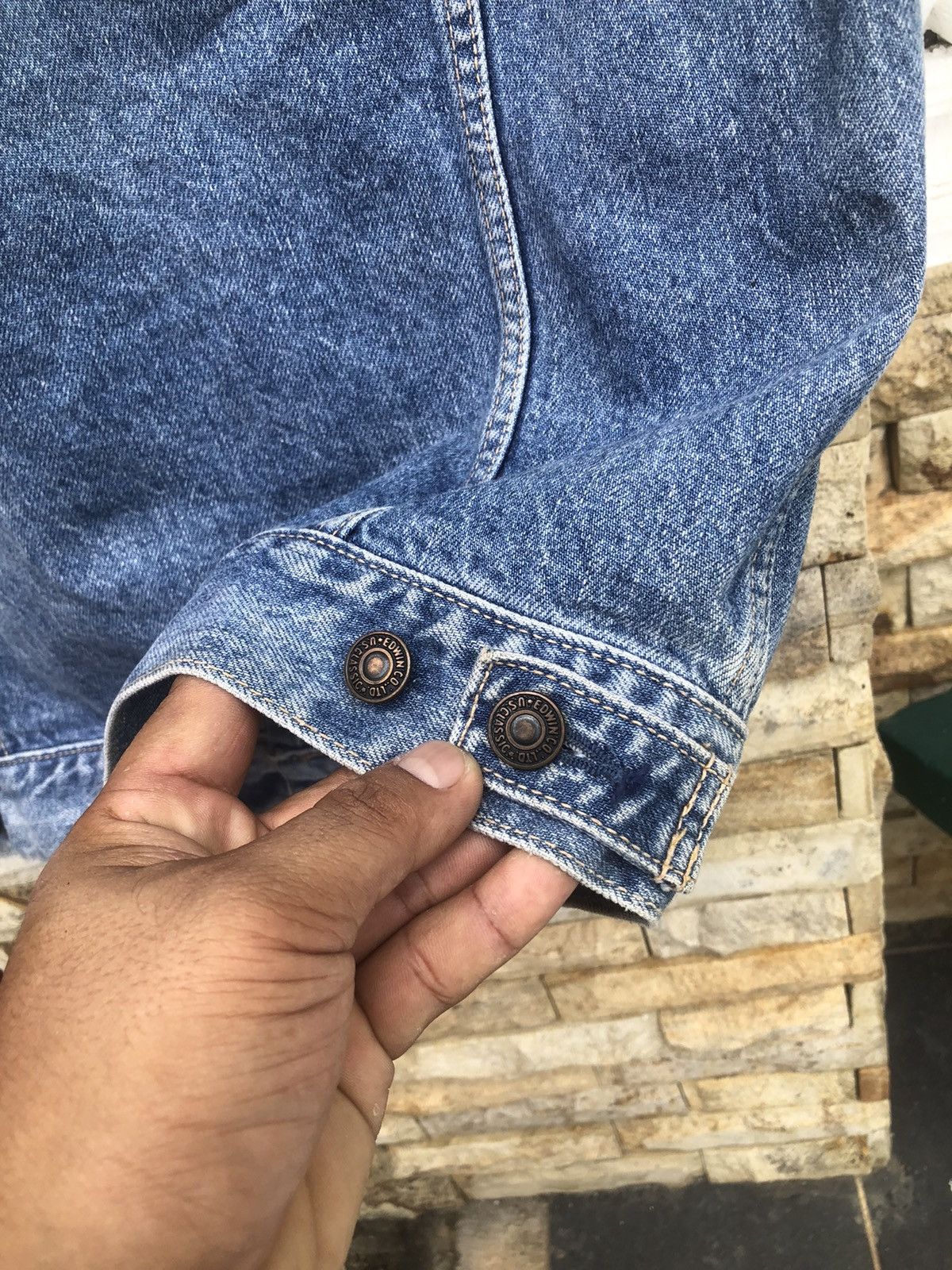 Edwin Rare🔥Edwin Us Classic Denim Jacket Size US M / EU 48-50 / 2 - 7 Thumbnail
