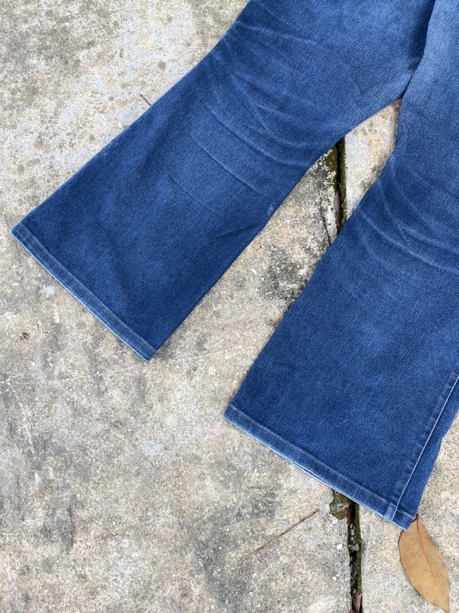 Designer × Kansai Yamamoto × Vintage ⚡️Steals⚡️ Kansai Bis Boot Cut Denim Pants Size US 36 / EU 52 - 7 Thumbnail