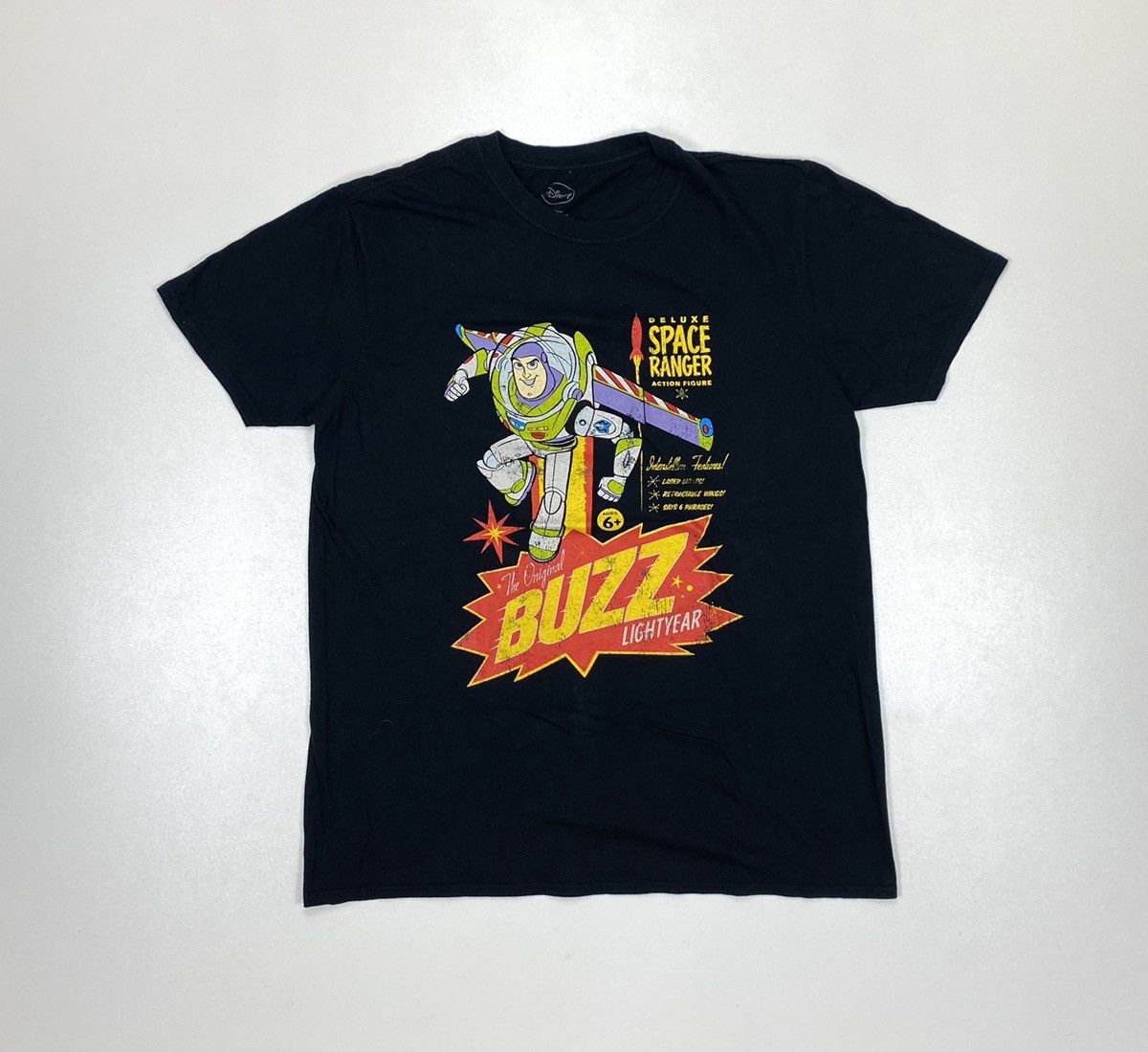 Disney Disney Toy Story Vintage Style Buzz Lightyear Mens T-Shirt Size US L / EU 52-54 / 3 - 1 Thumbnail