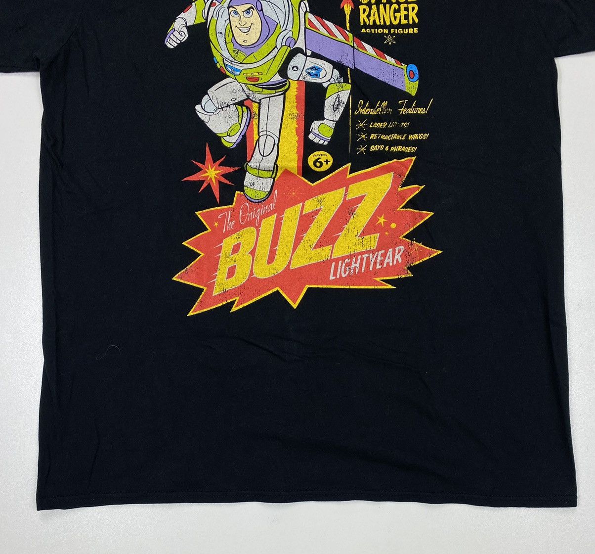 Disney Disney Toy Story Vintage Style Buzz Lightyear Mens T-Shirt Size US L / EU 52-54 / 3 - 6 Thumbnail