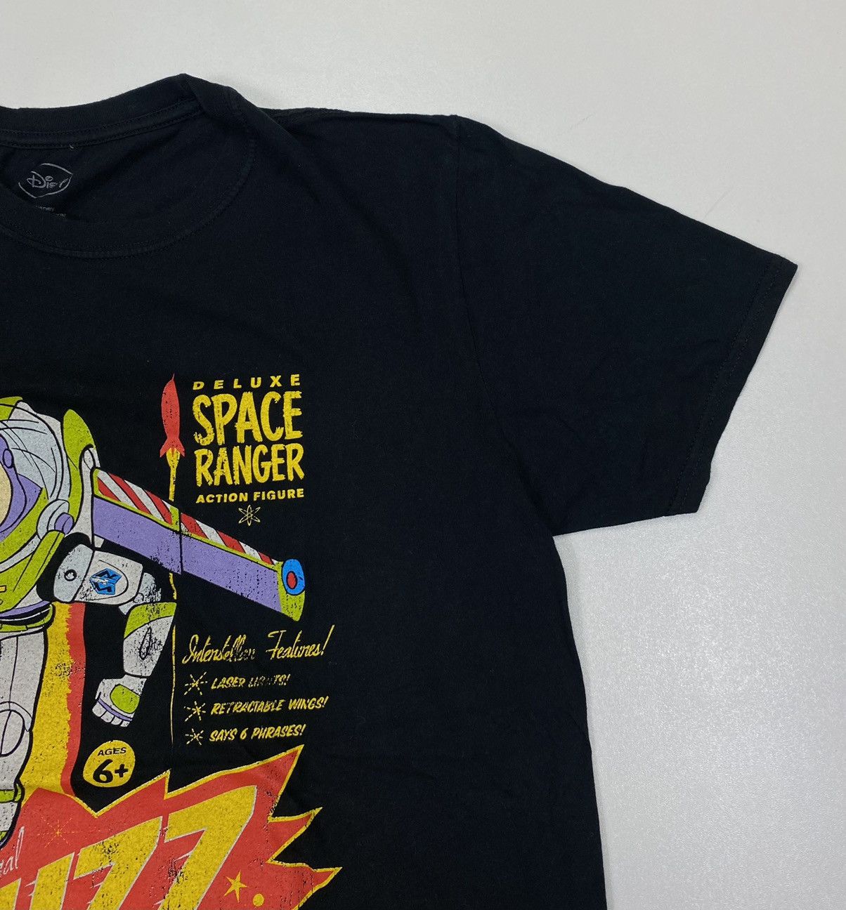 Disney Disney Toy Story Vintage Style Buzz Lightyear Mens T-Shirt Size US L / EU 52-54 / 3 - 5 Thumbnail