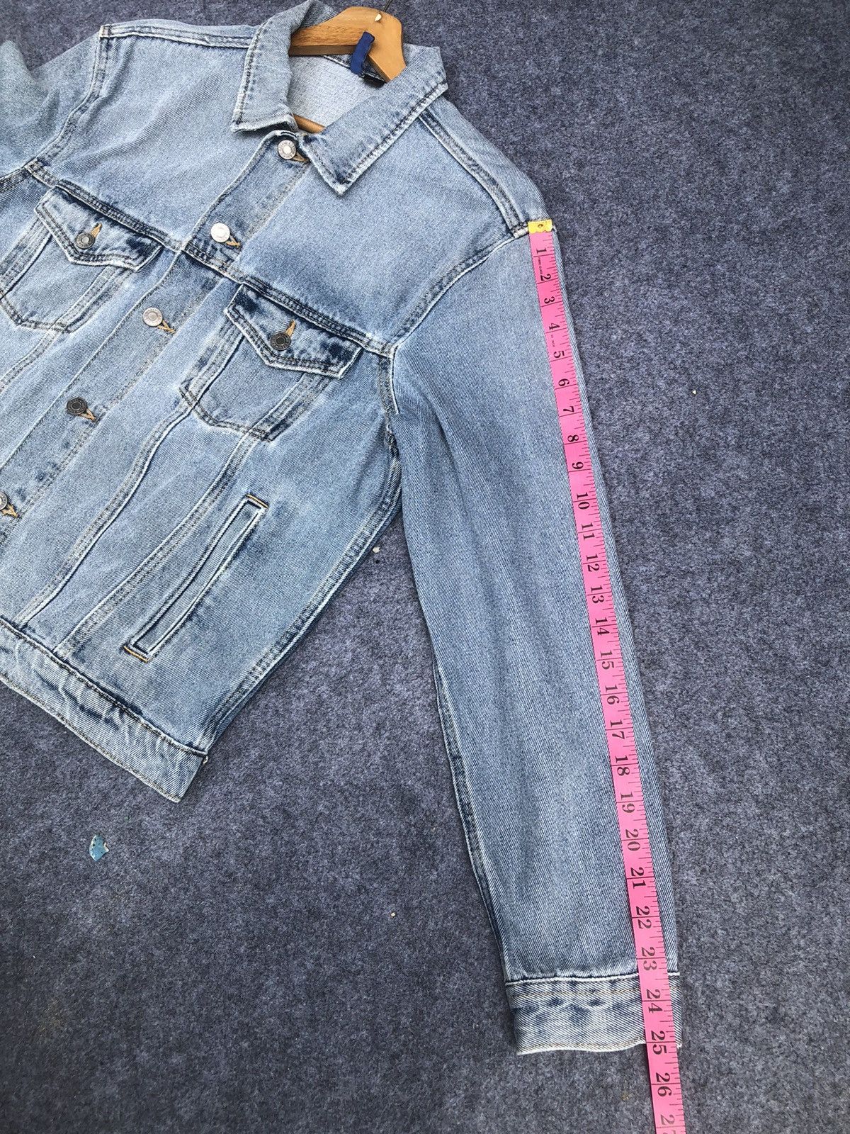 Marvel Comics Last Drop🔥Rare‼️H&M x Marvel Denim Jacket Size US L / EU 52-54 / 3 - 21 Thumbnail