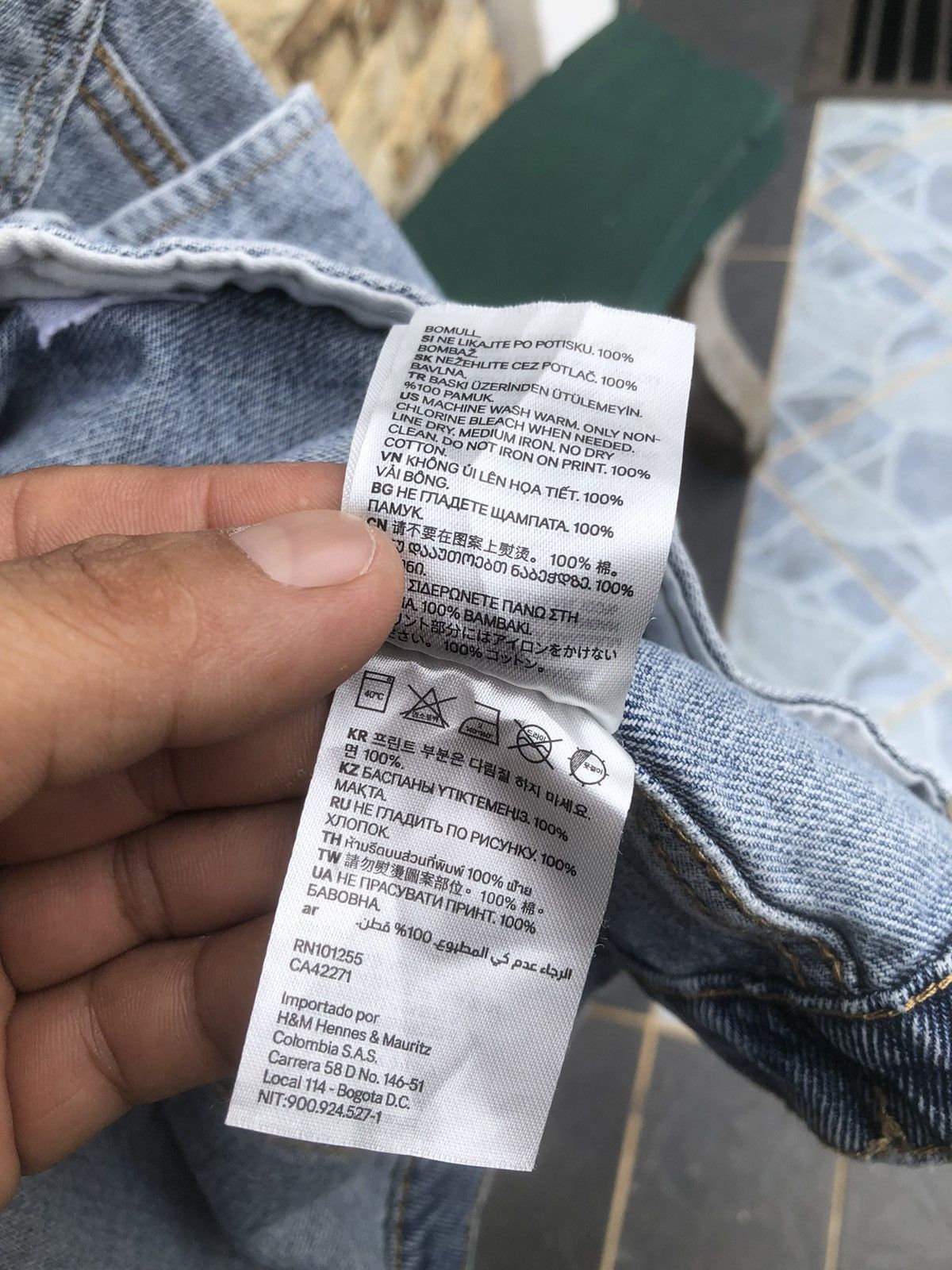 Marvel Comics Last Drop🔥Rare‼️H&M x Marvel Denim Jacket Size US L / EU 52-54 / 3 - 15 Thumbnail
