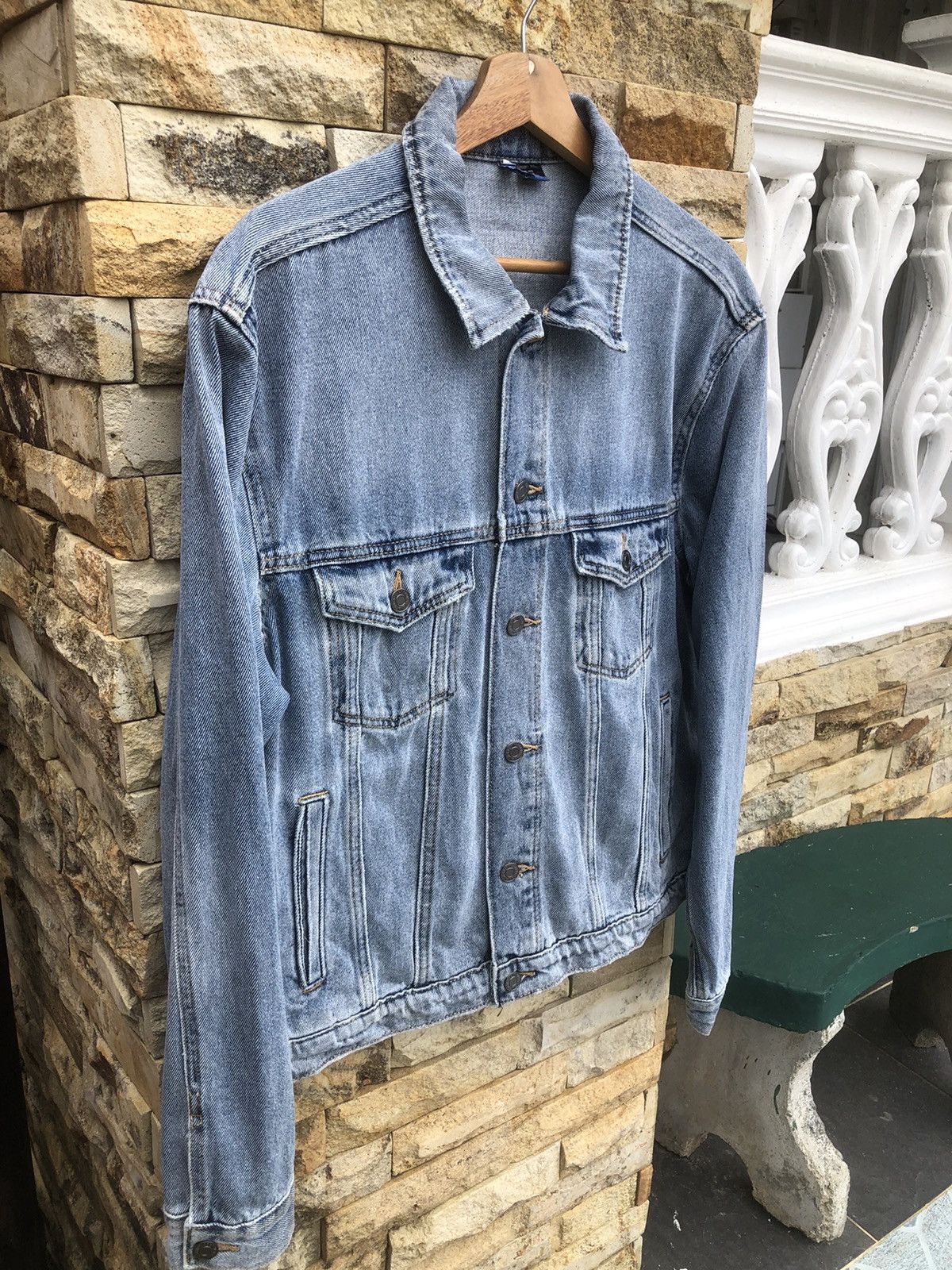Marvel Comics Last Drop🔥Rare‼️H&M x Marvel Denim Jacket Size US L / EU 52-54 / 3 - 6 Thumbnail