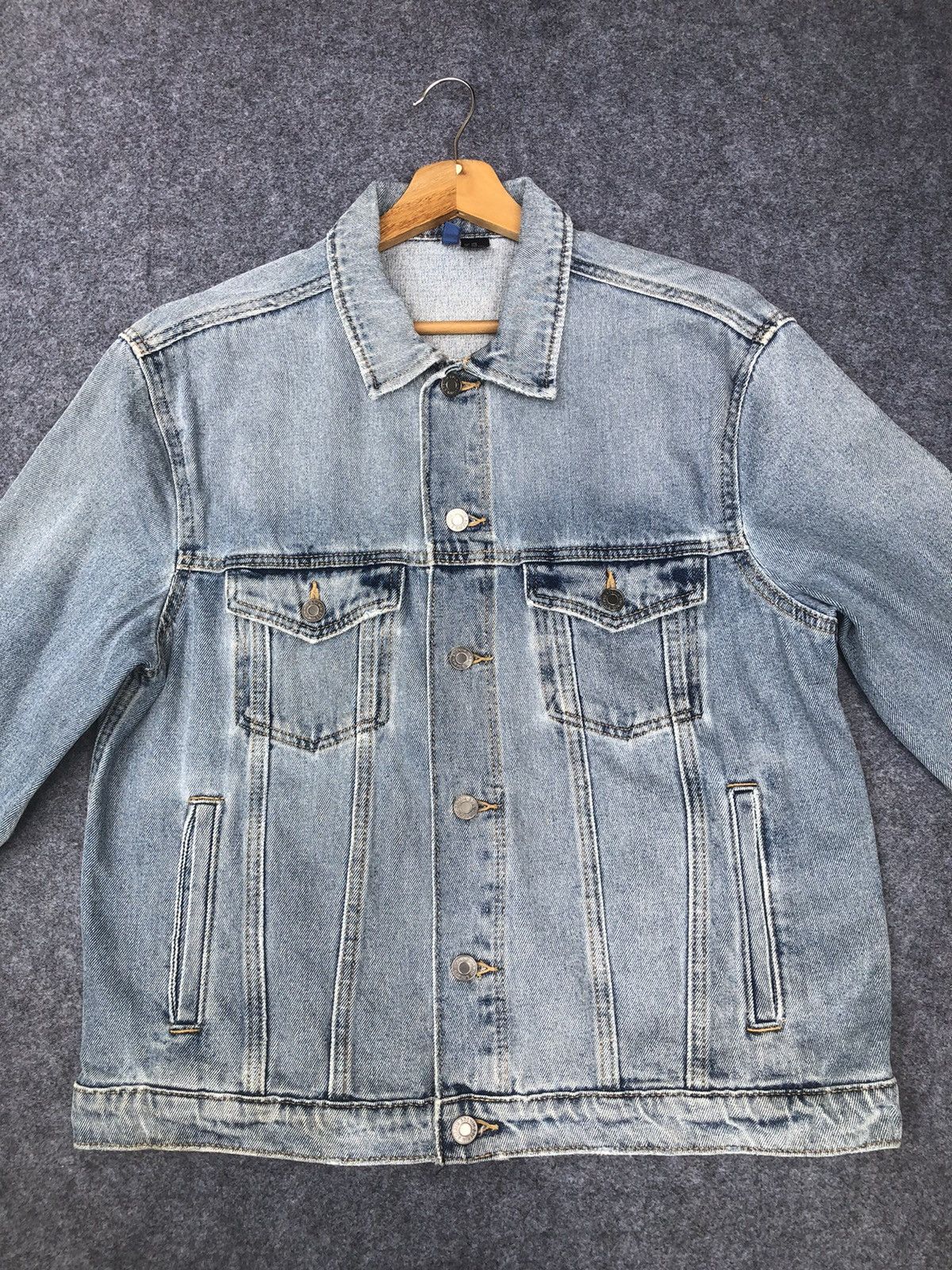Marvel Comics Last Drop🔥Rare‼️H&M x Marvel Denim Jacket Size US L / EU 52-54 / 3 - 16 Thumbnail