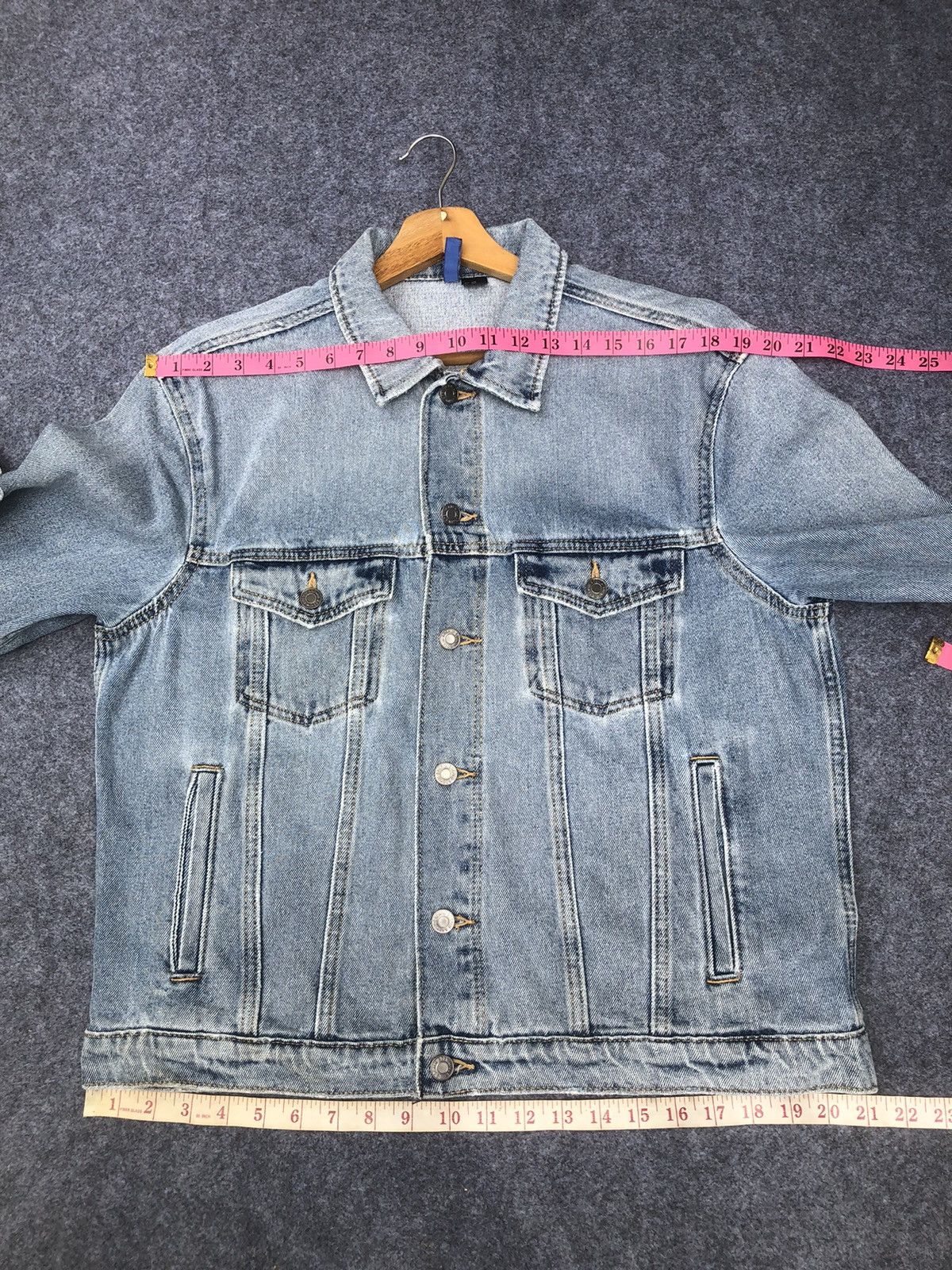 Marvel Comics Last Drop🔥Rare‼️H&M x Marvel Denim Jacket Size US L / EU 52-54 / 3 - 20 Thumbnail