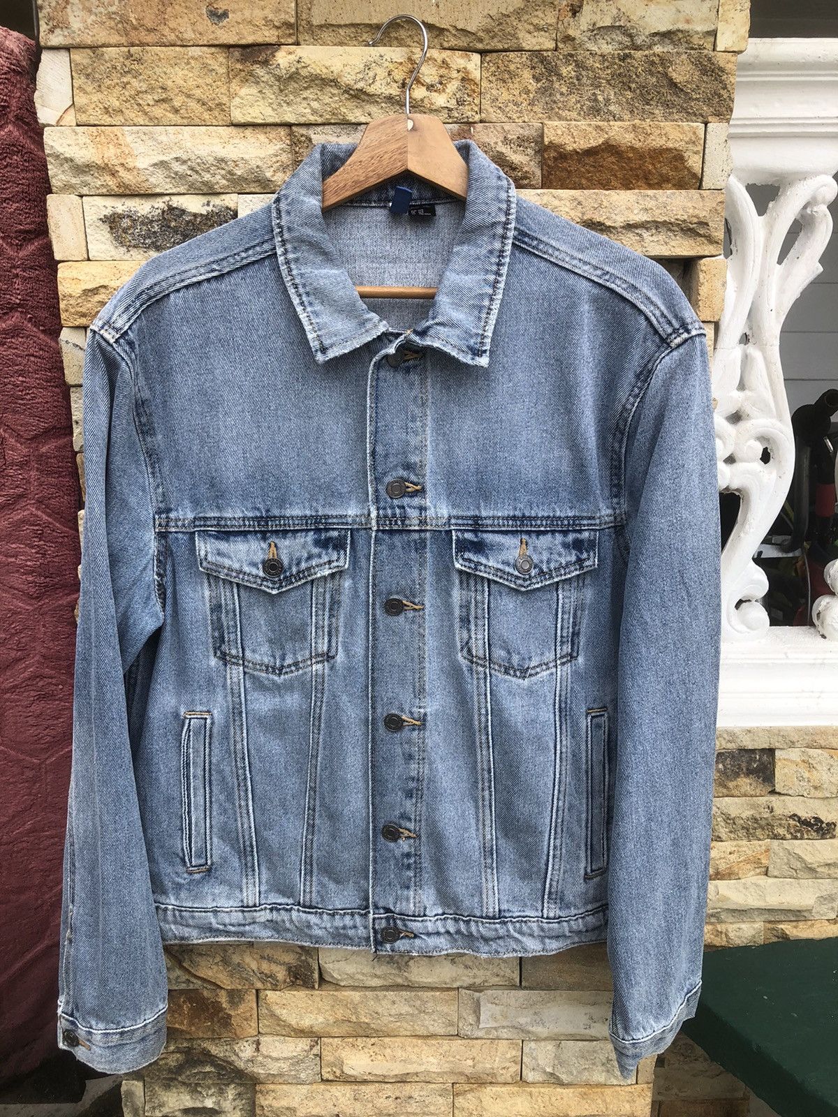 Marvel Comics Last Drop🔥Rare‼️H&M x Marvel Denim Jacket Size US L / EU 52-54 / 3 - 5 Thumbnail