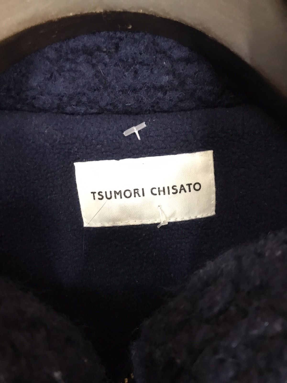 Tsumori Chisato ‼️TSUMORI CHISATO FLEECE JACKET WIDE COLLAR BY ISSEY MIYAKE‼️ Size US M / EU 48-50 / 2 - 3 Thumbnail