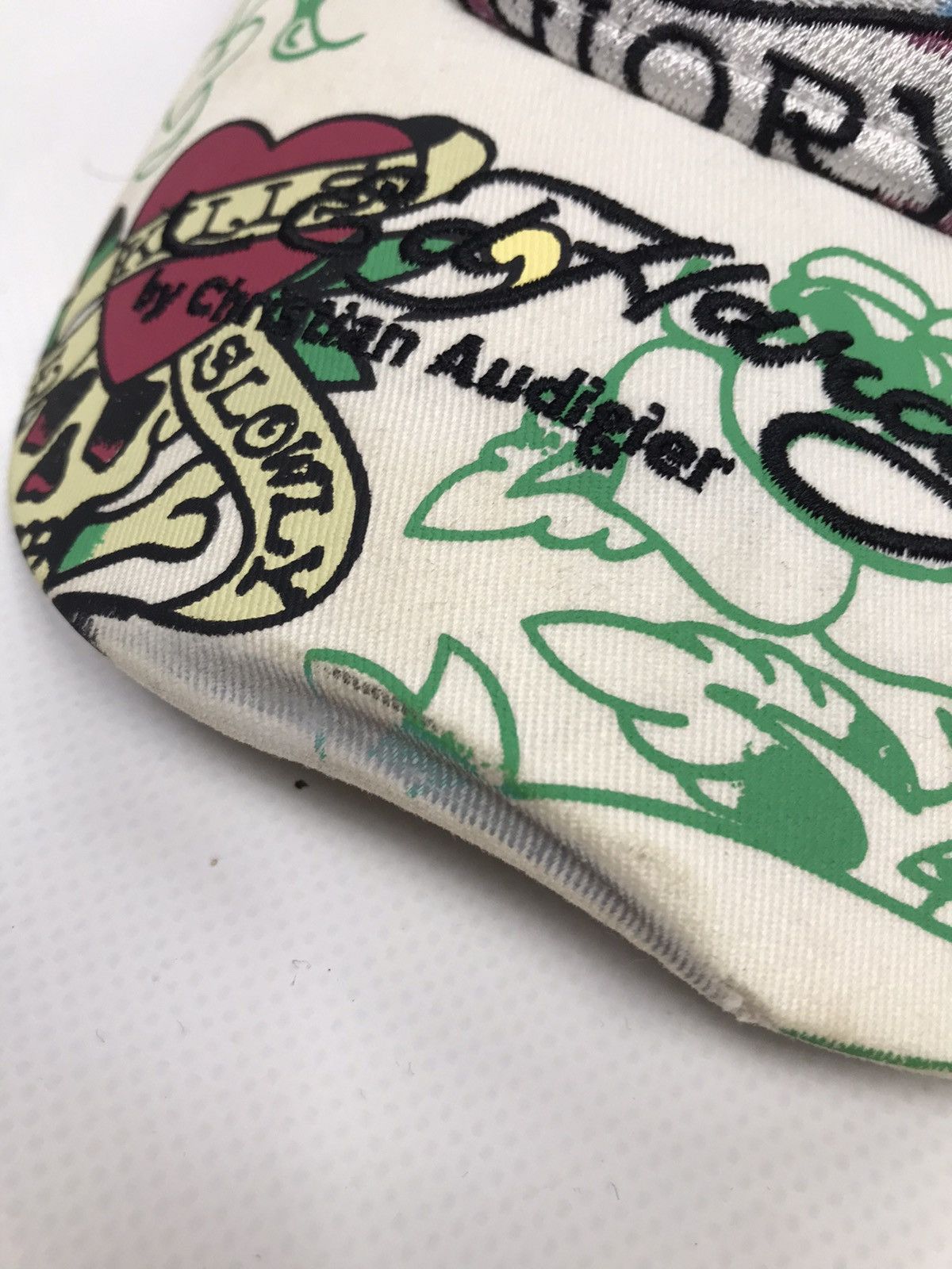 Christian Audigier Vintage Ed Hardy Cap By Cristian Audigier Y2K Size ONE SIZE - 2 Thumbnail