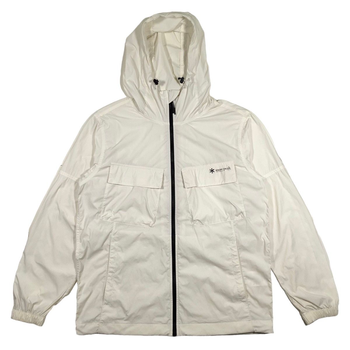 Snow Peak Snow Peak Nylon Slant Pocket Off white Light Windbreaker Size US S / EU 44-46 / 1 - 4 Thumbnail