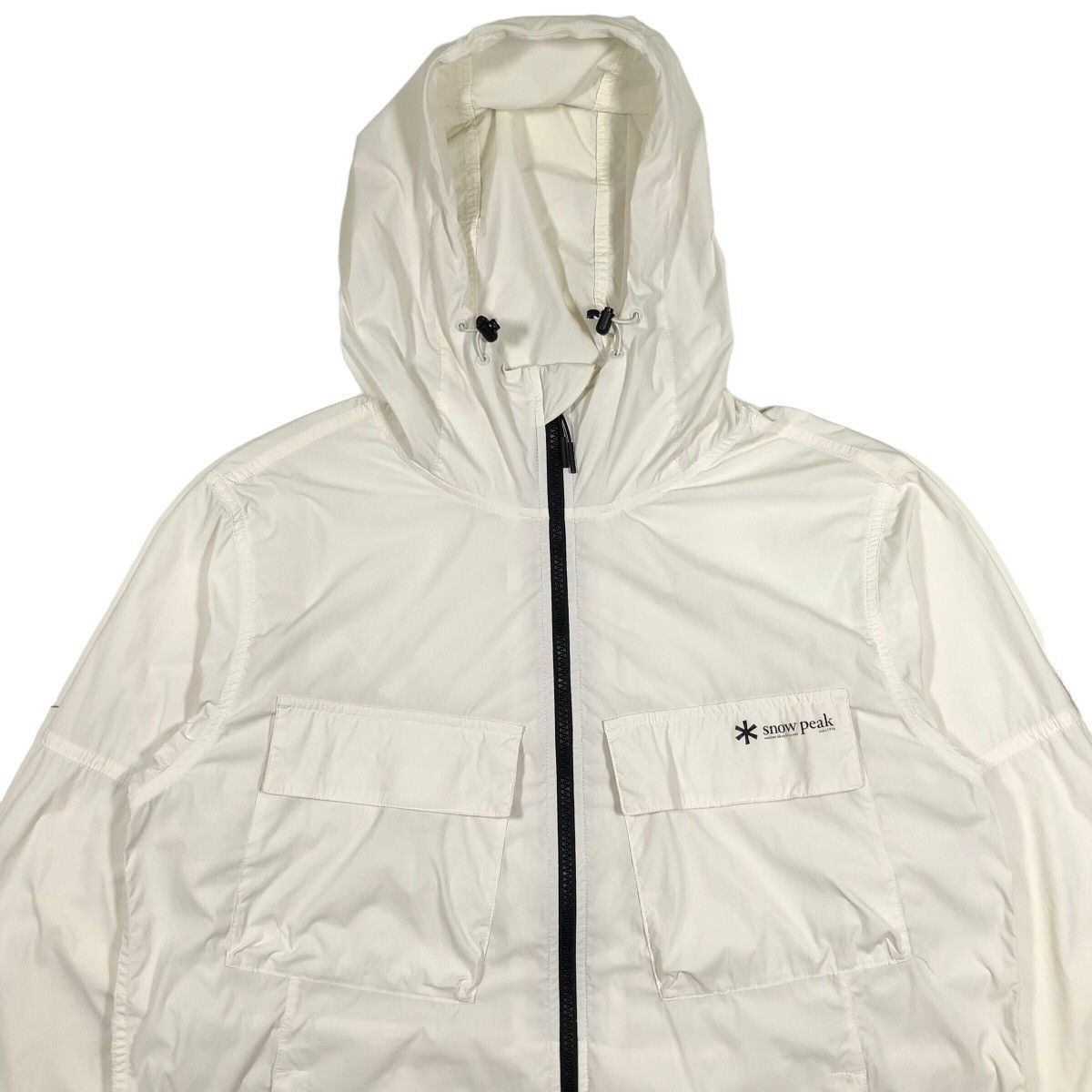 Snow Peak Snow Peak Nylon Slant Pocket Off white Light Windbreaker Size US S / EU 44-46 / 1 - 5 Thumbnail