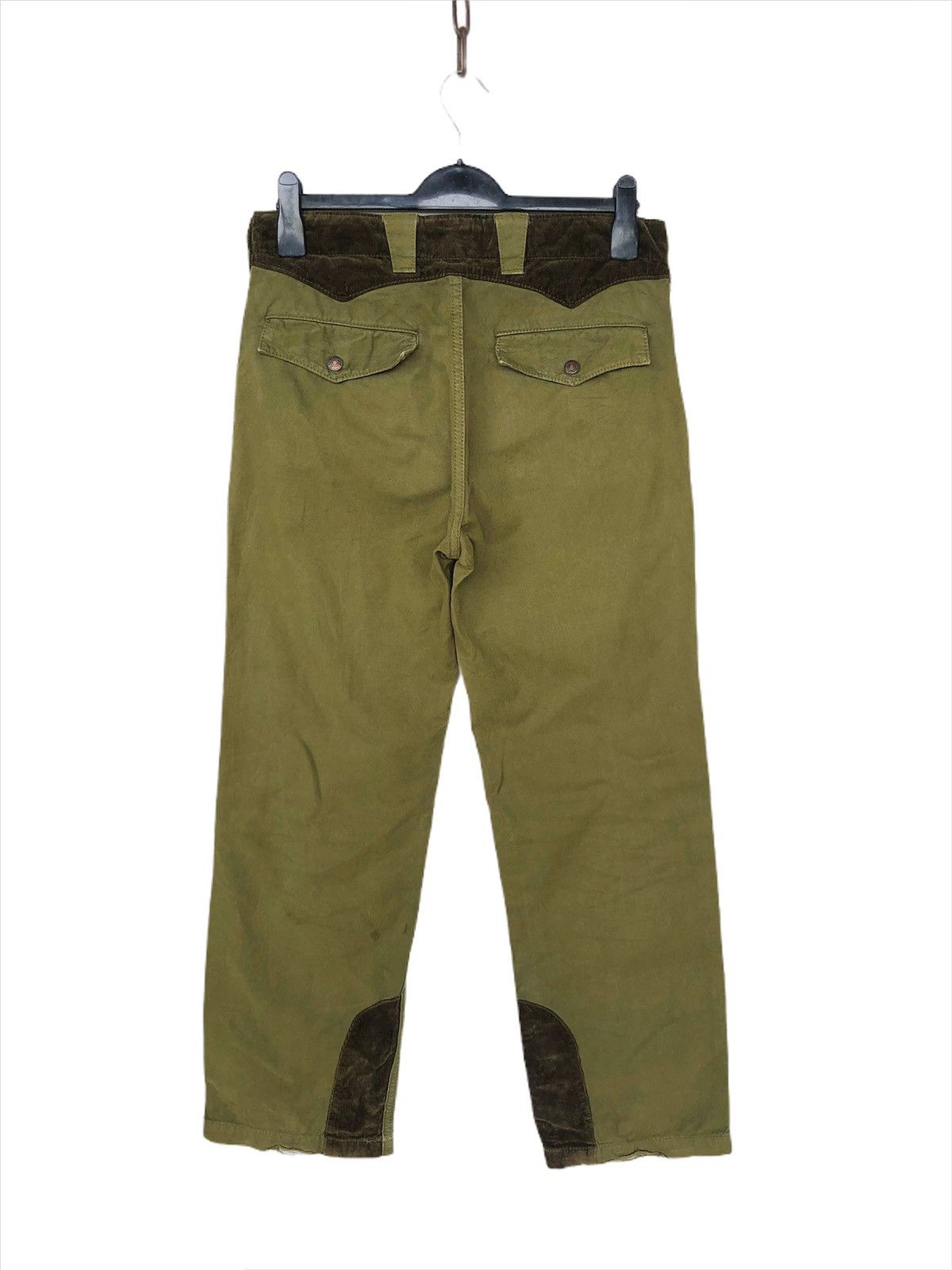 KOJIMA GENES 90s Spellbound 🇯🇵 Hybrid Velvet Drawstring Pants Size US 32 / EU 48 - 3 Thumbnail