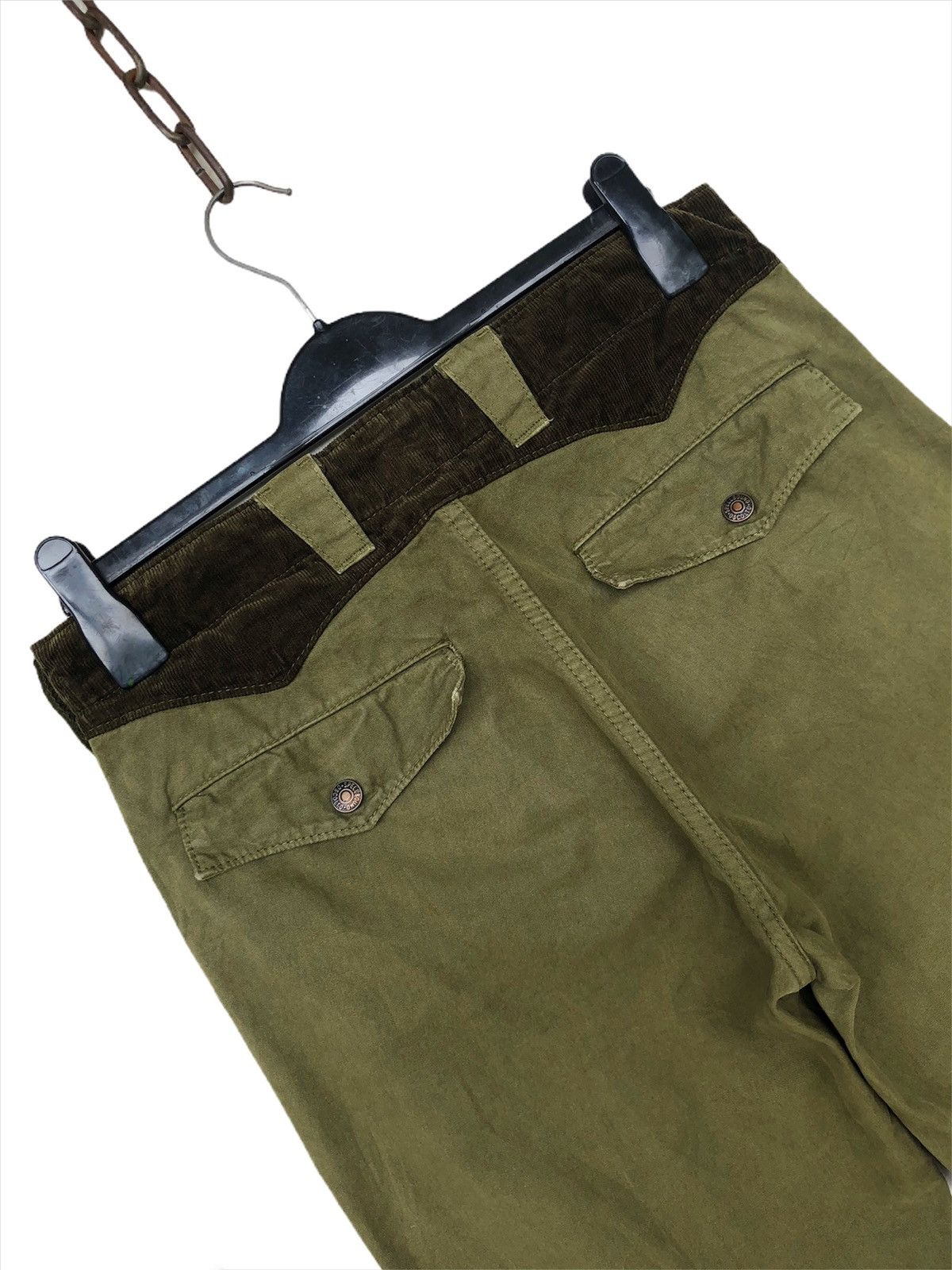 KOJIMA GENES 90s Spellbound 🇯🇵 Hybrid Velvet Drawstring Pants Size US 32 / EU 48 - 6 Thumbnail