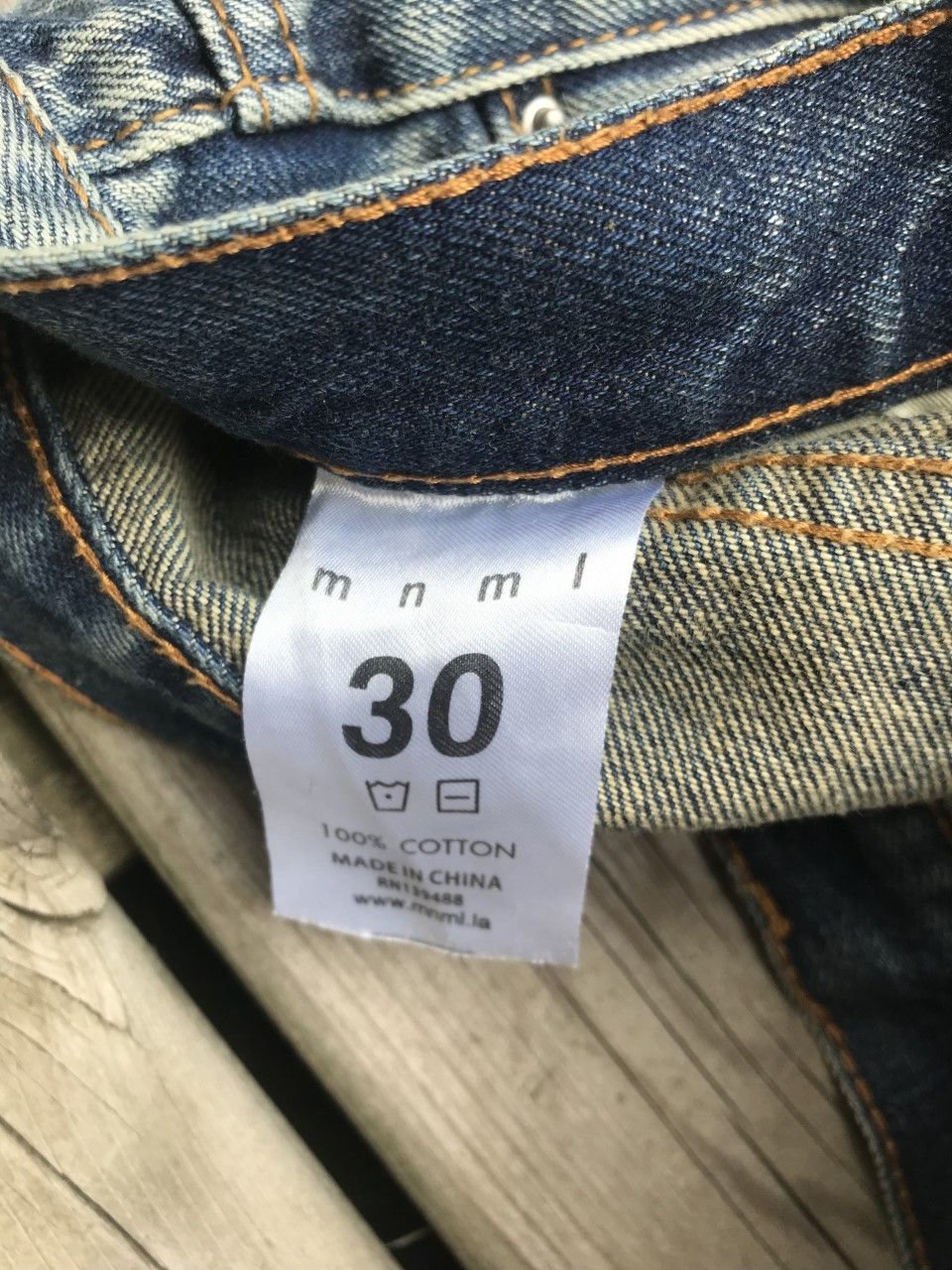 MNML MNML M120 DENIM Size US 30 / EU 46 - 7 Thumbnail