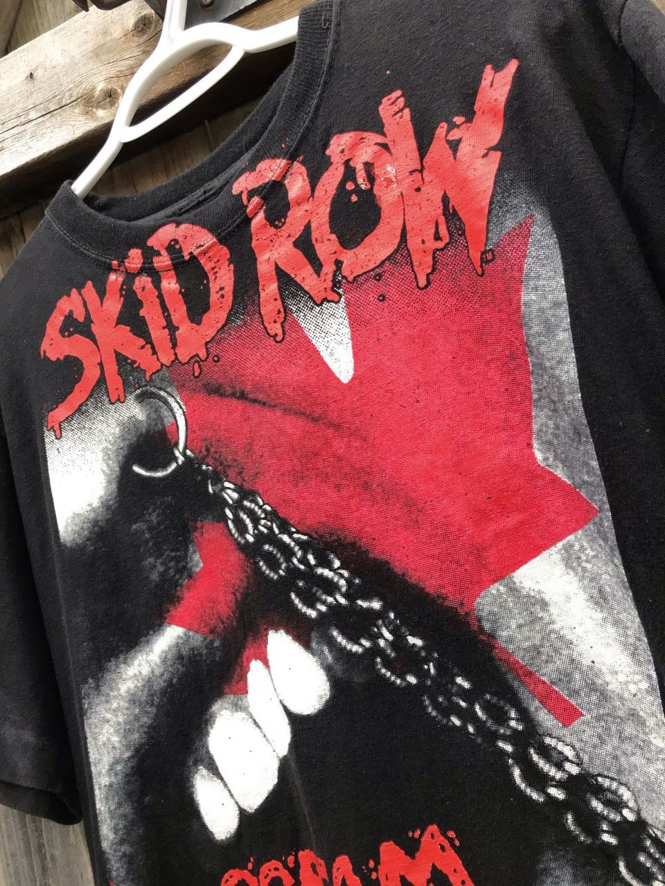 Band Tees SINGLE STITCH 1992 SKID ROW VINTAGE BAND TEE Size US L / EU 52-54 / 3 - 2 Thumbnail