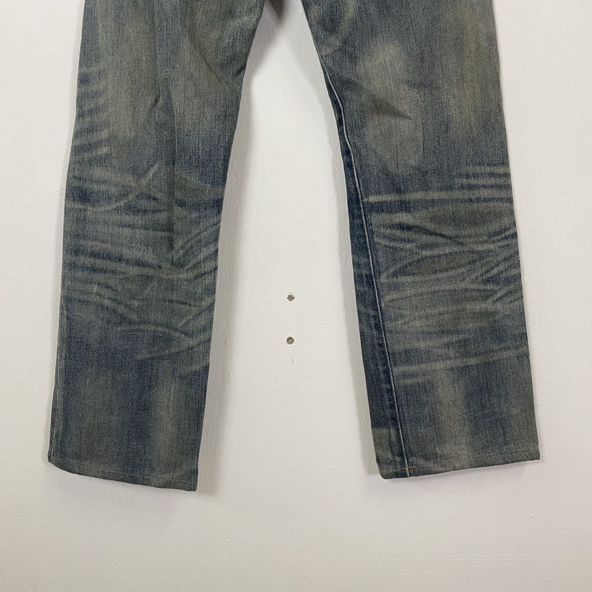 Levi's ❌Pick❌Vintage Levis 501 Distressed Denim Jeans Size US 31 - 8 Thumbnail