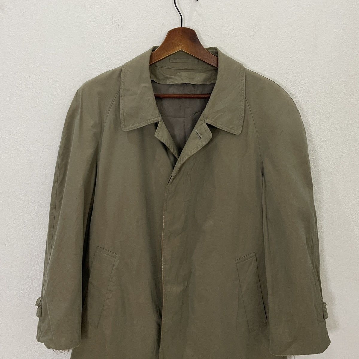 Yves Saint Laurent Vintage Yves Saint Laurent Distressed Trench Coat Size US M / EU 48-50 / 2 - 4 Thumbnail