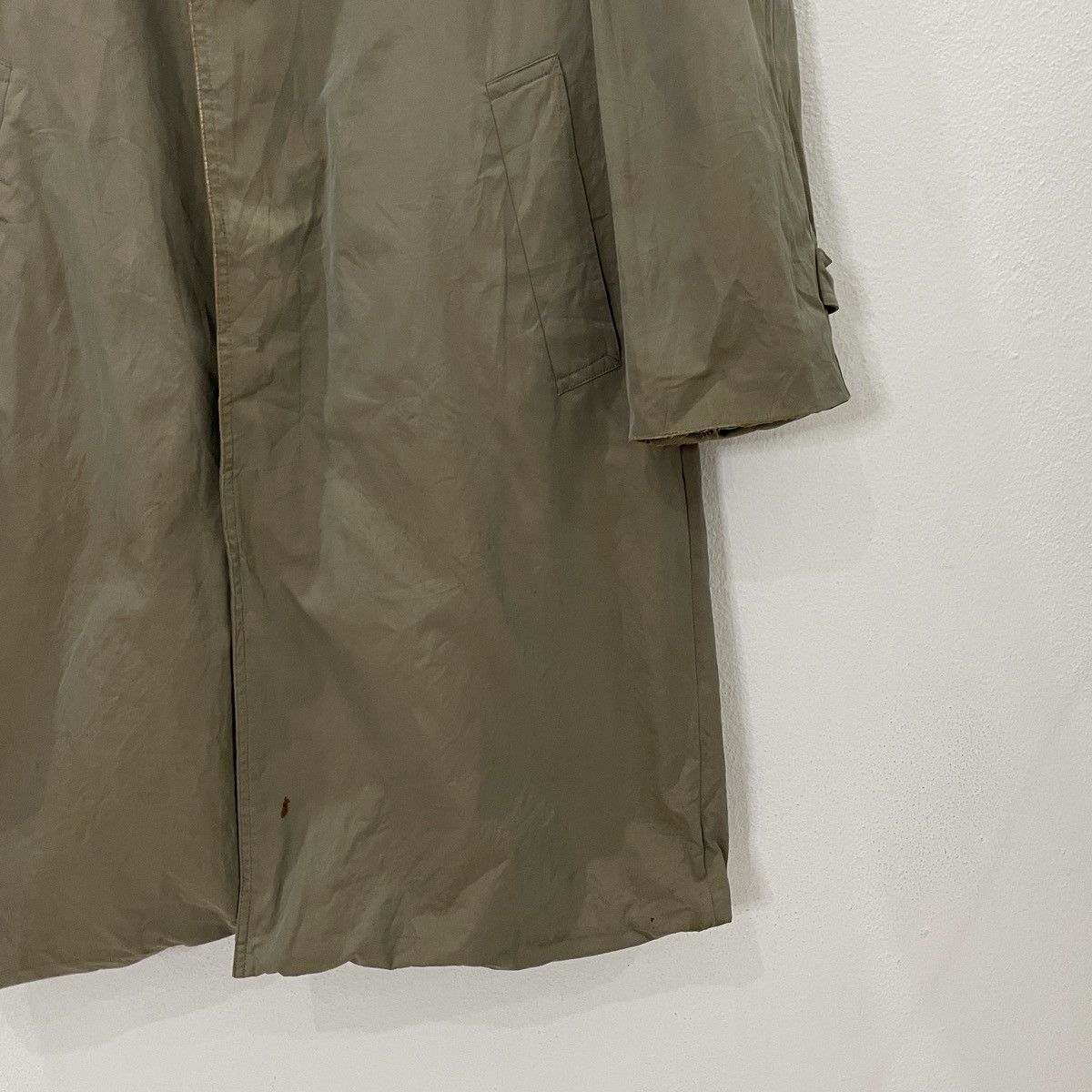 Yves Saint Laurent Vintage Yves Saint Laurent Distressed Trench Coat Size US M / EU 48-50 / 2 - 2 Thumbnail