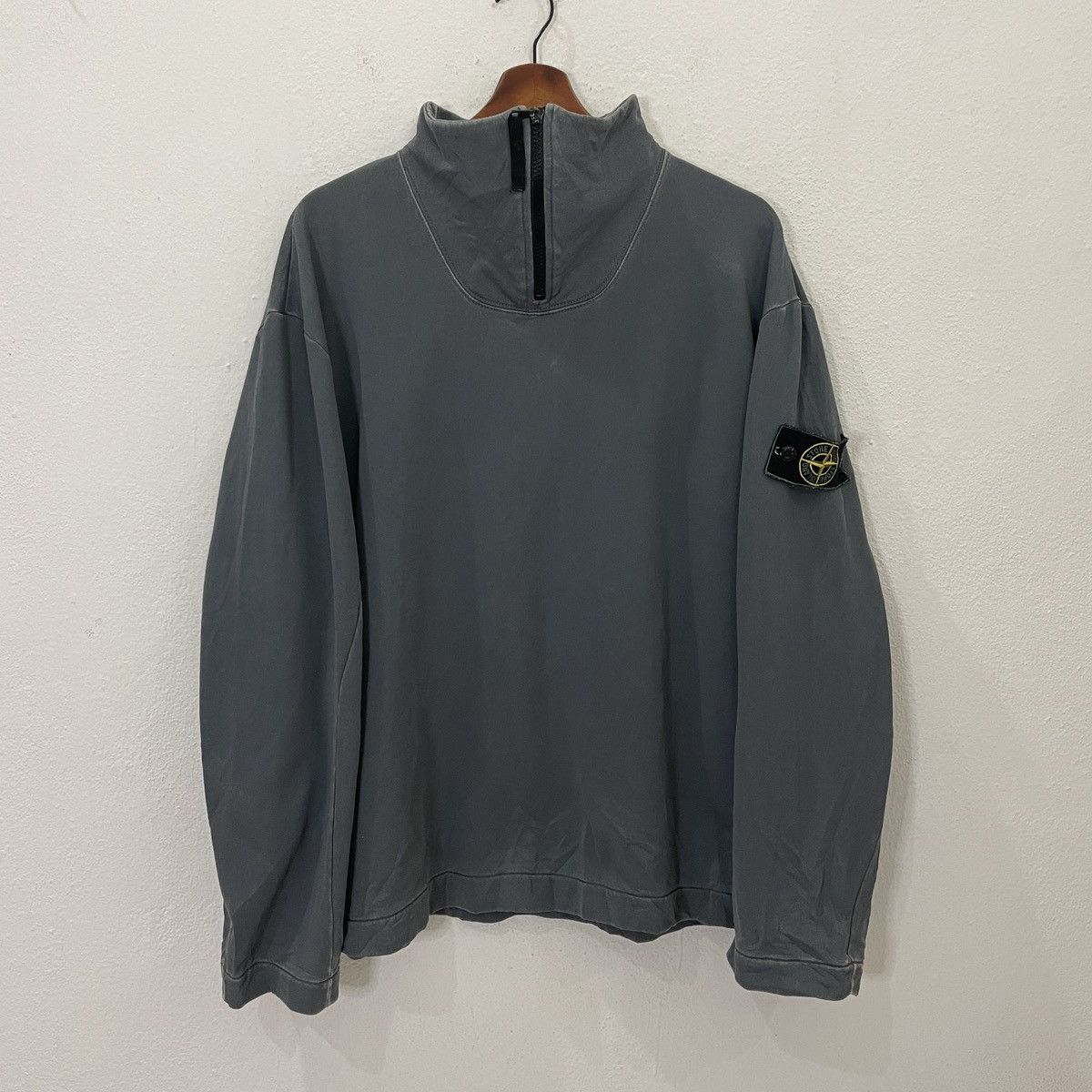 Stone Island Vintage 1997 Stone Island Sweatshirt Size US L / EU 52-54 / 3 - 1 Thumbnail