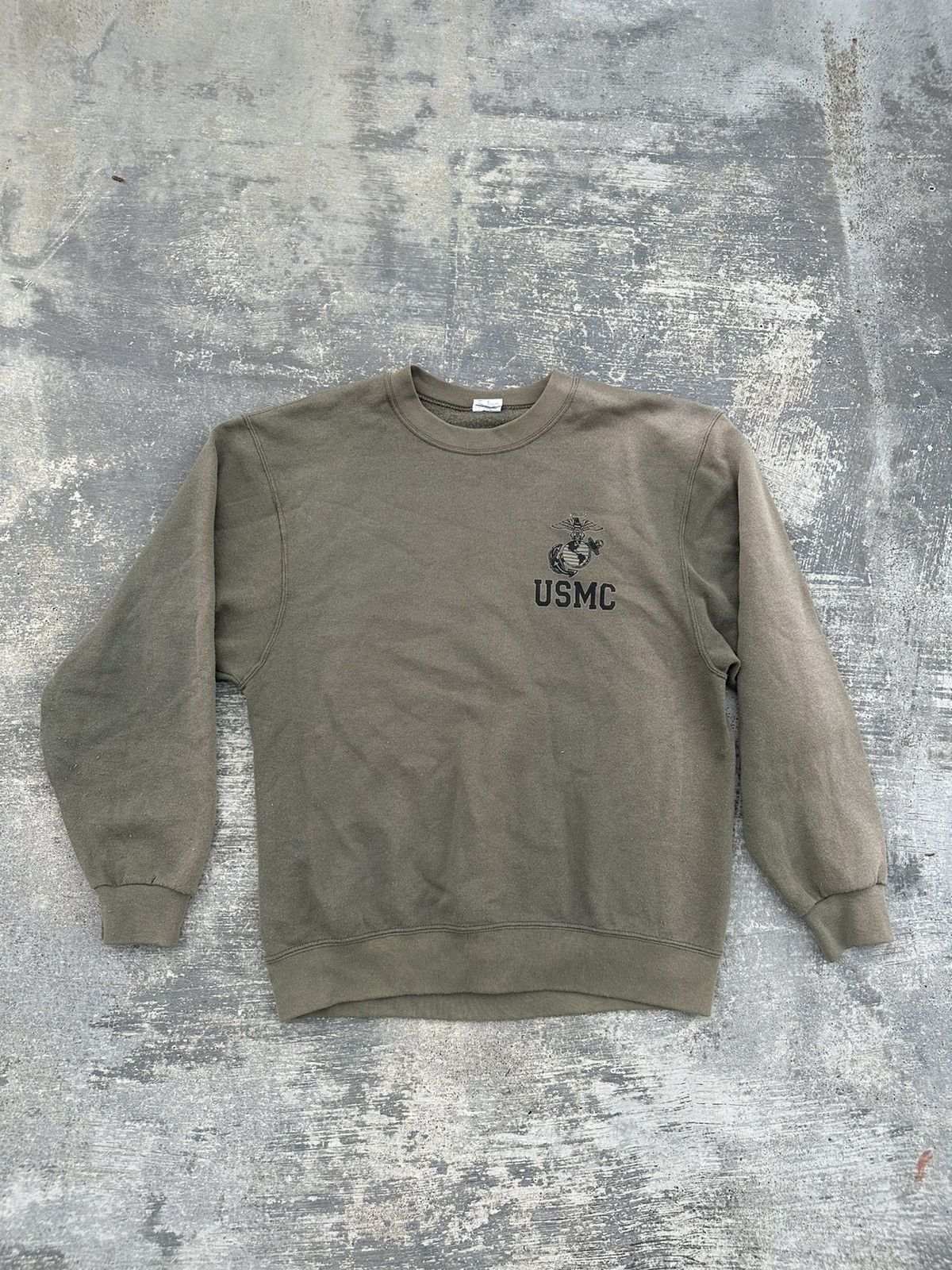 image of Military x USMC Vintage Usmc Sun Faded Green Fatigue Shia Labeouf Gorpcore, Men's (Size Small)