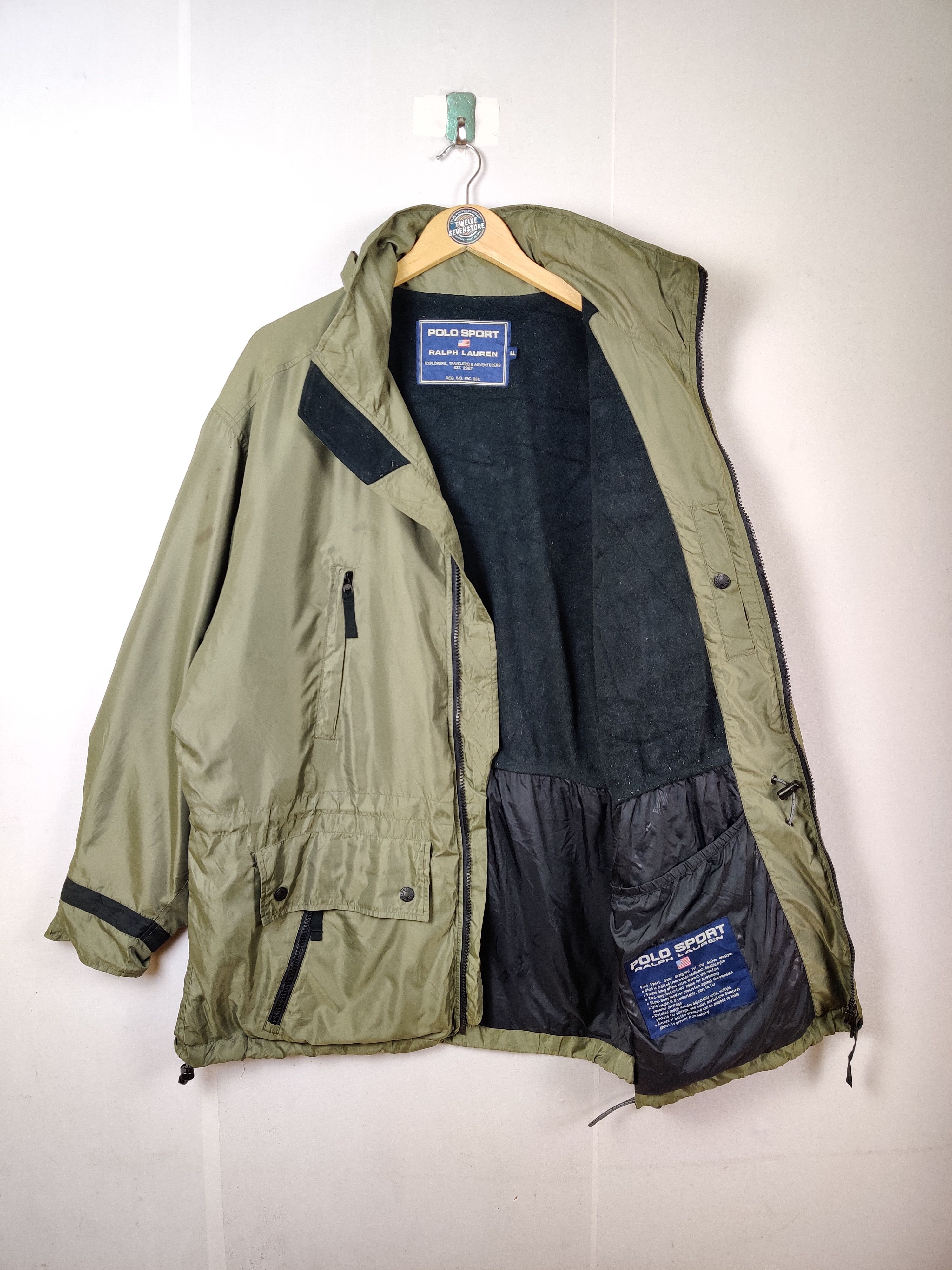Polo Ralph Lauren Vintage Polo Ralph Lauren Sport Zipper Jacket Size US XXL / EU 58 / 5 - 12 Thumbnail