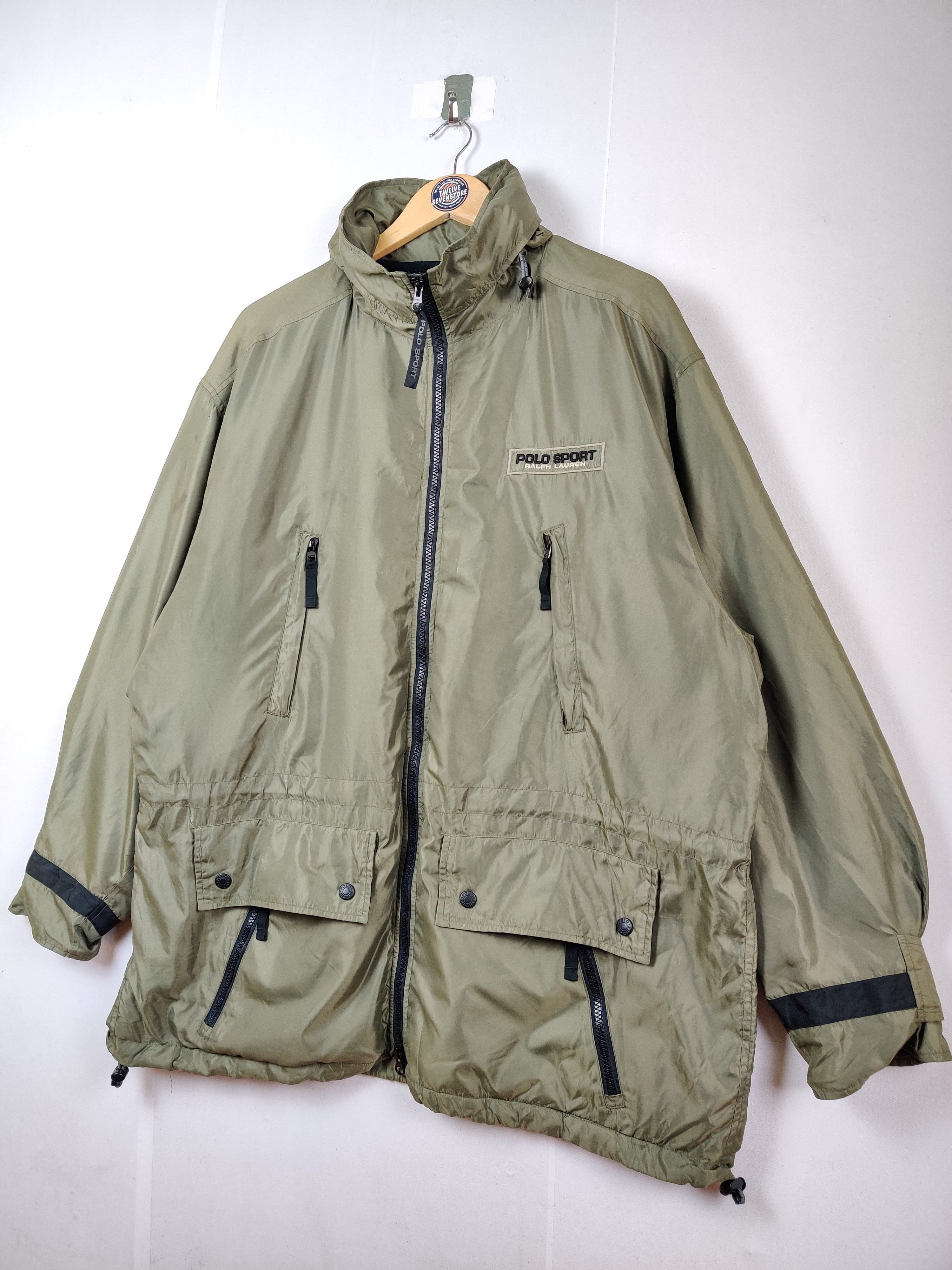 Polo Ralph Lauren Vintage Polo Ralph Lauren Sport Zipper Jacket Size US XXL / EU 58 / 5 - 2 Thumbnail