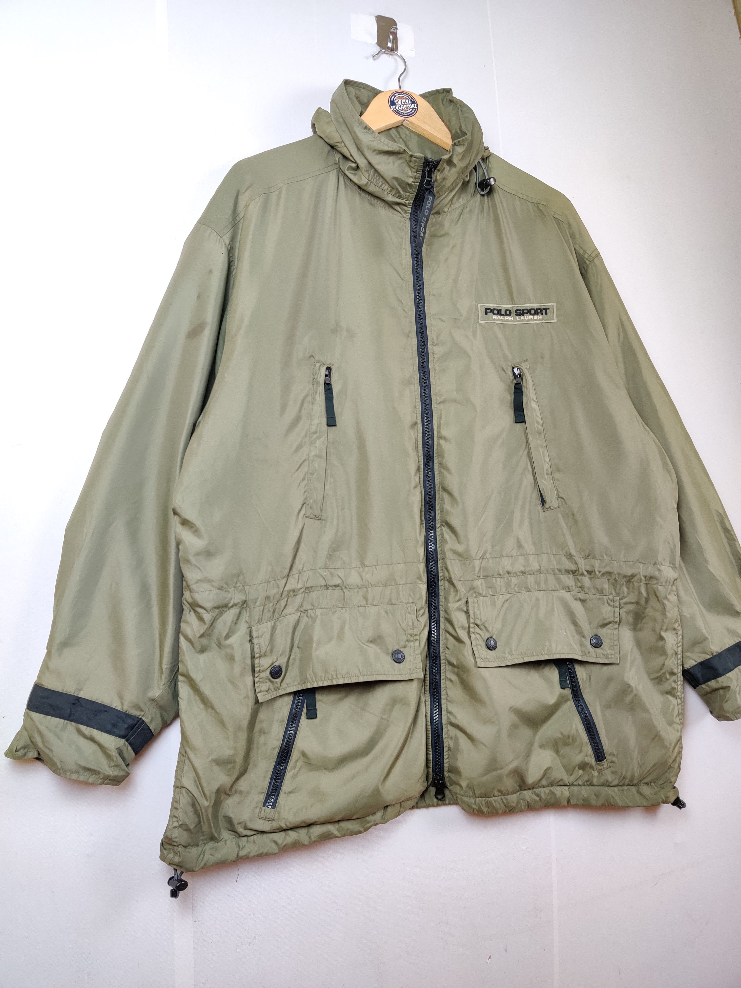 Polo Ralph Lauren Vintage Polo Ralph Lauren Sport Zipper Jacket Size US XXL / EU 58 / 5 - 4 Thumbnail